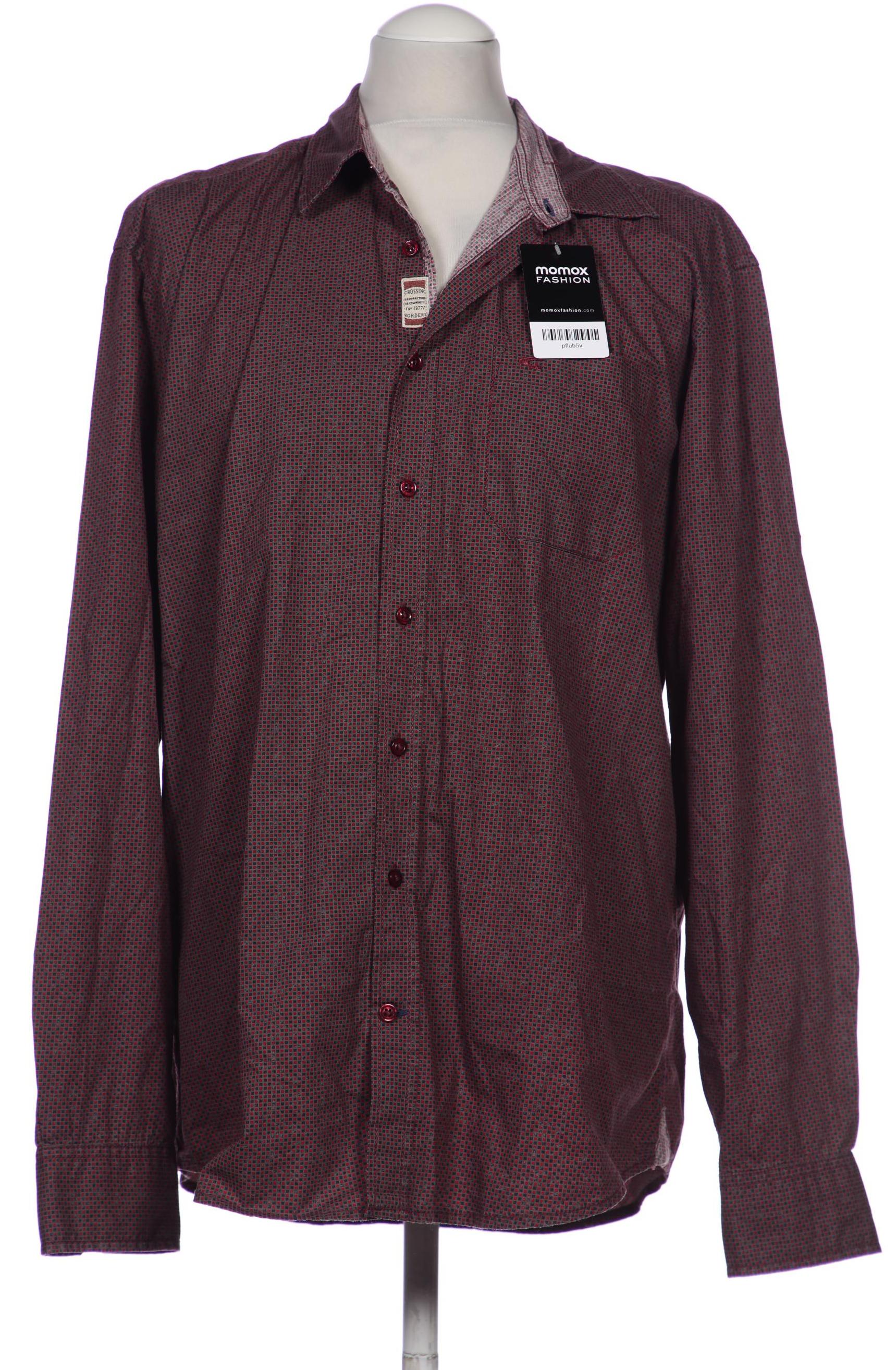 

camel active Herren Hemd, bordeaux, Gr. 52