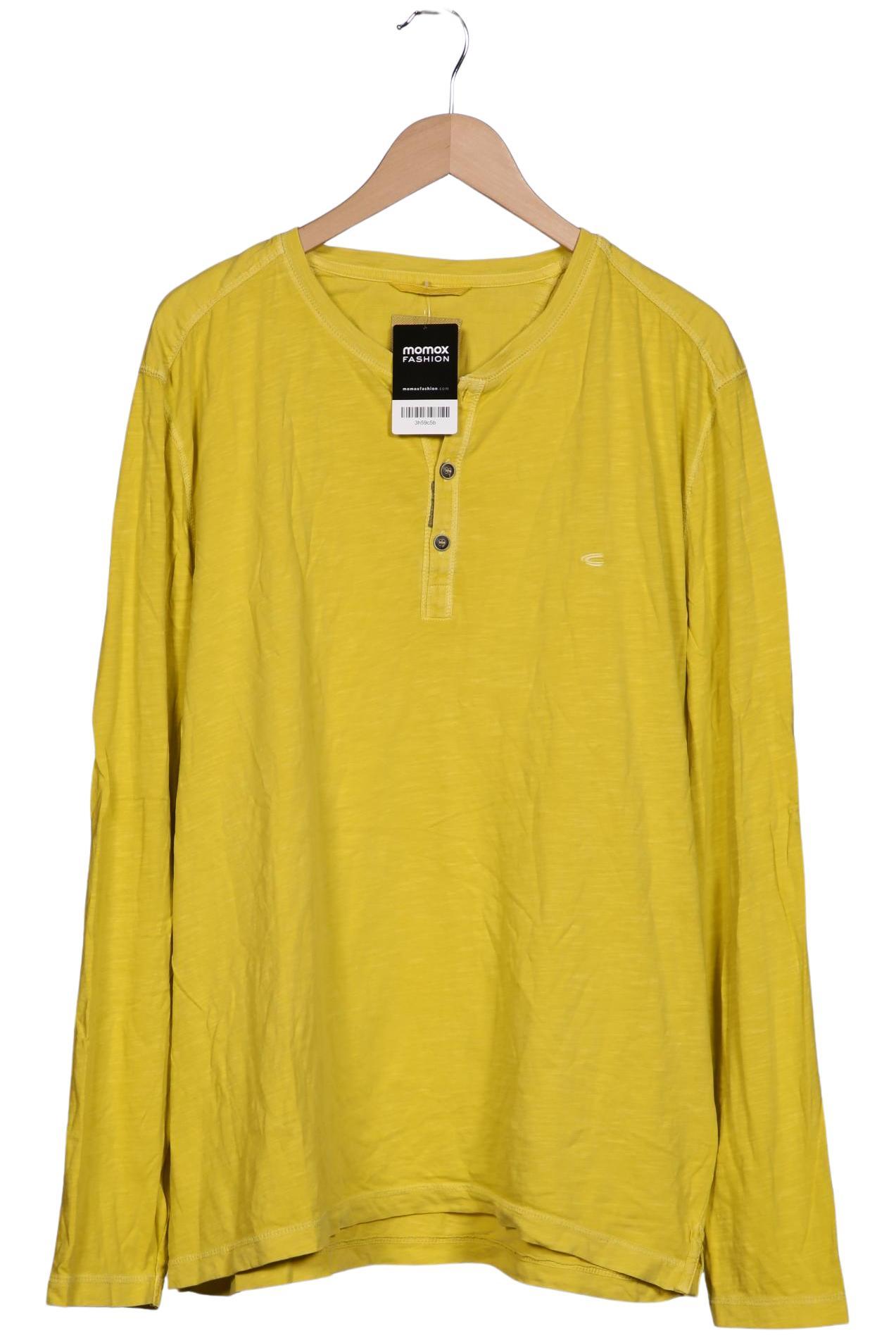 

camel active Herren Langarmshirt, gelb, Gr. 58