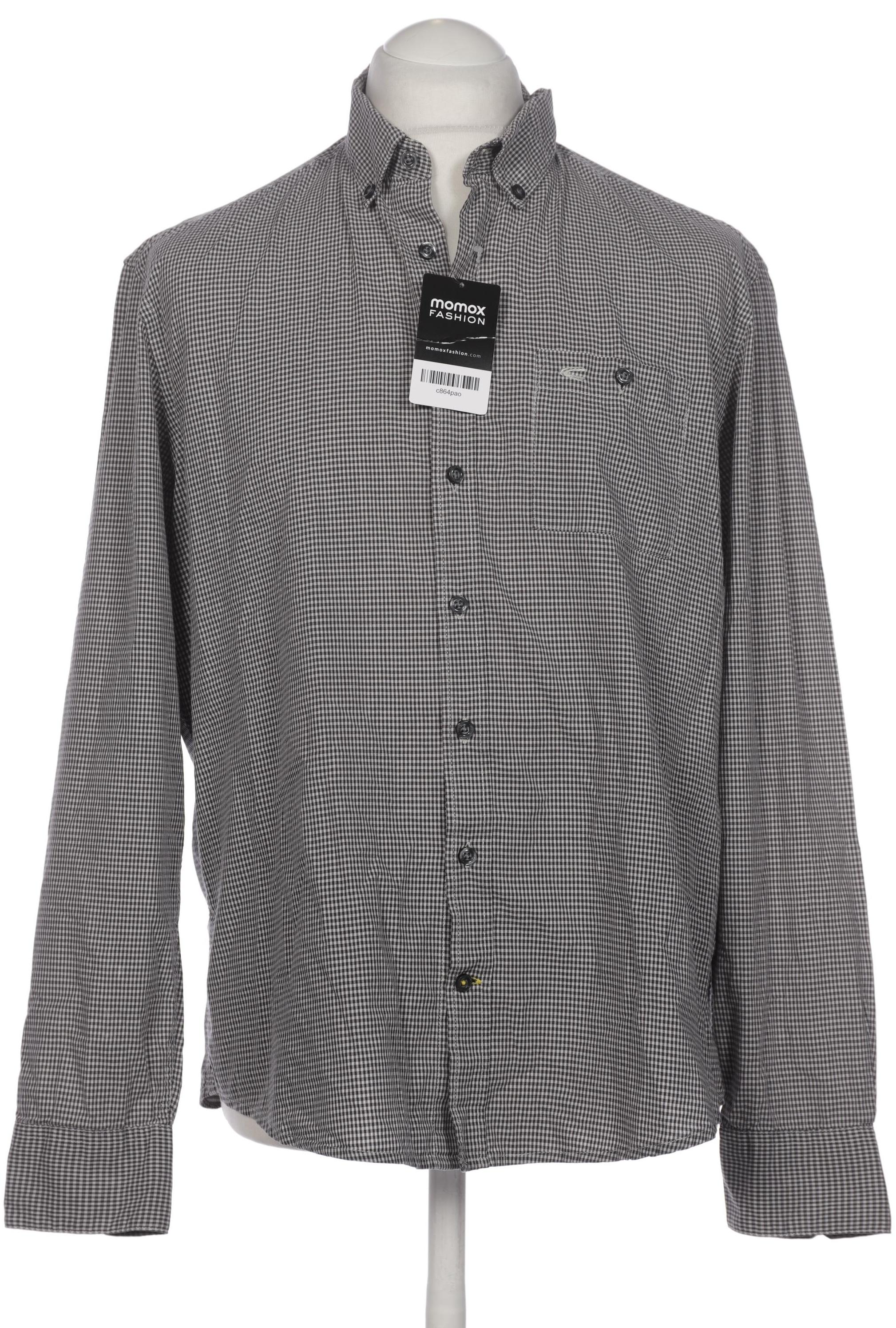 

camel active Herren Hemd, grau, Gr. 52