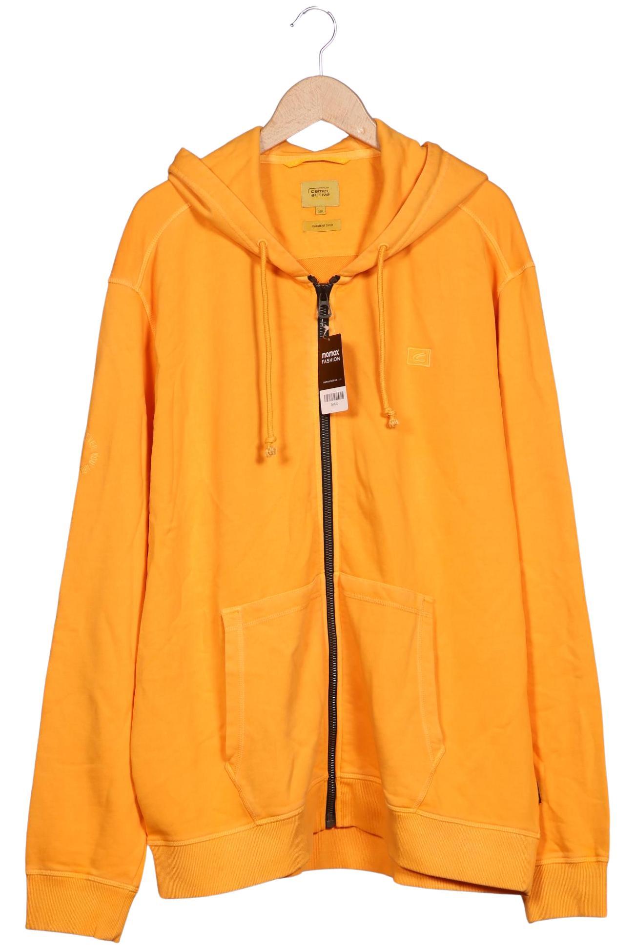 

camel active Herren Kapuzenpullover, gelb, Gr. 58