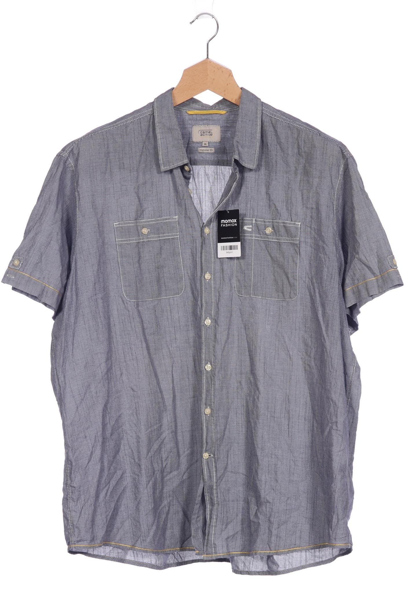 

camel active Herren Hemd, grau, Gr. 58