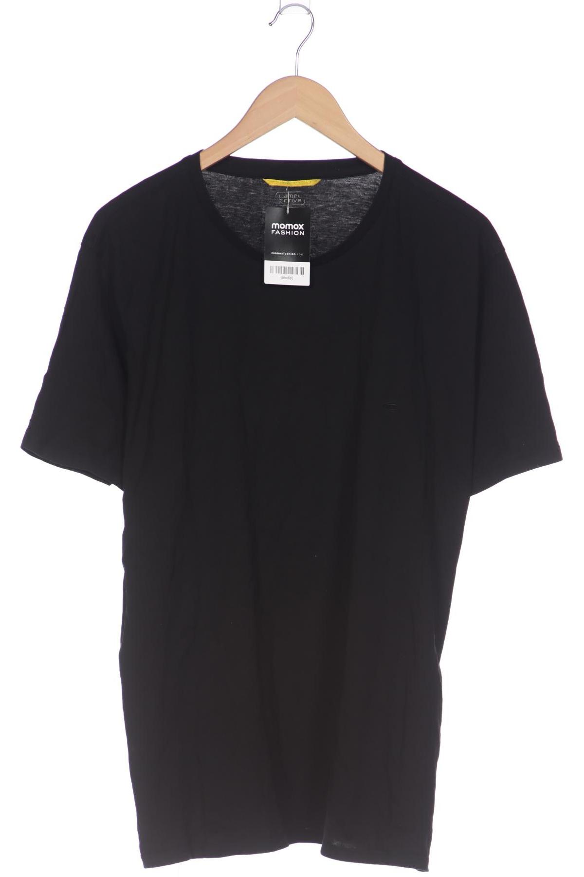 

camel active Herren T-Shirt, schwarz, Gr. 56