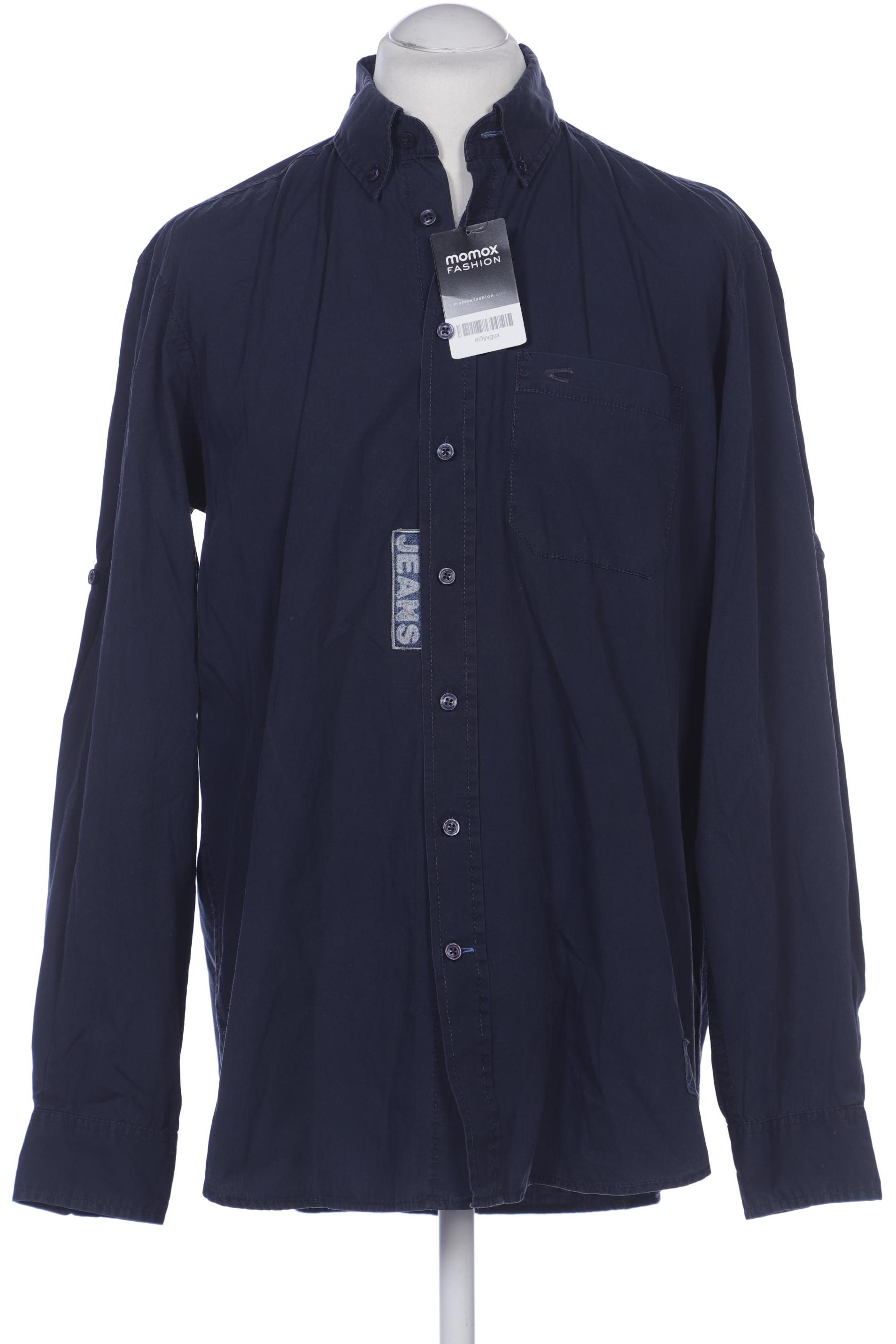 

camel active Herren Hemd, marineblau, Gr. 52