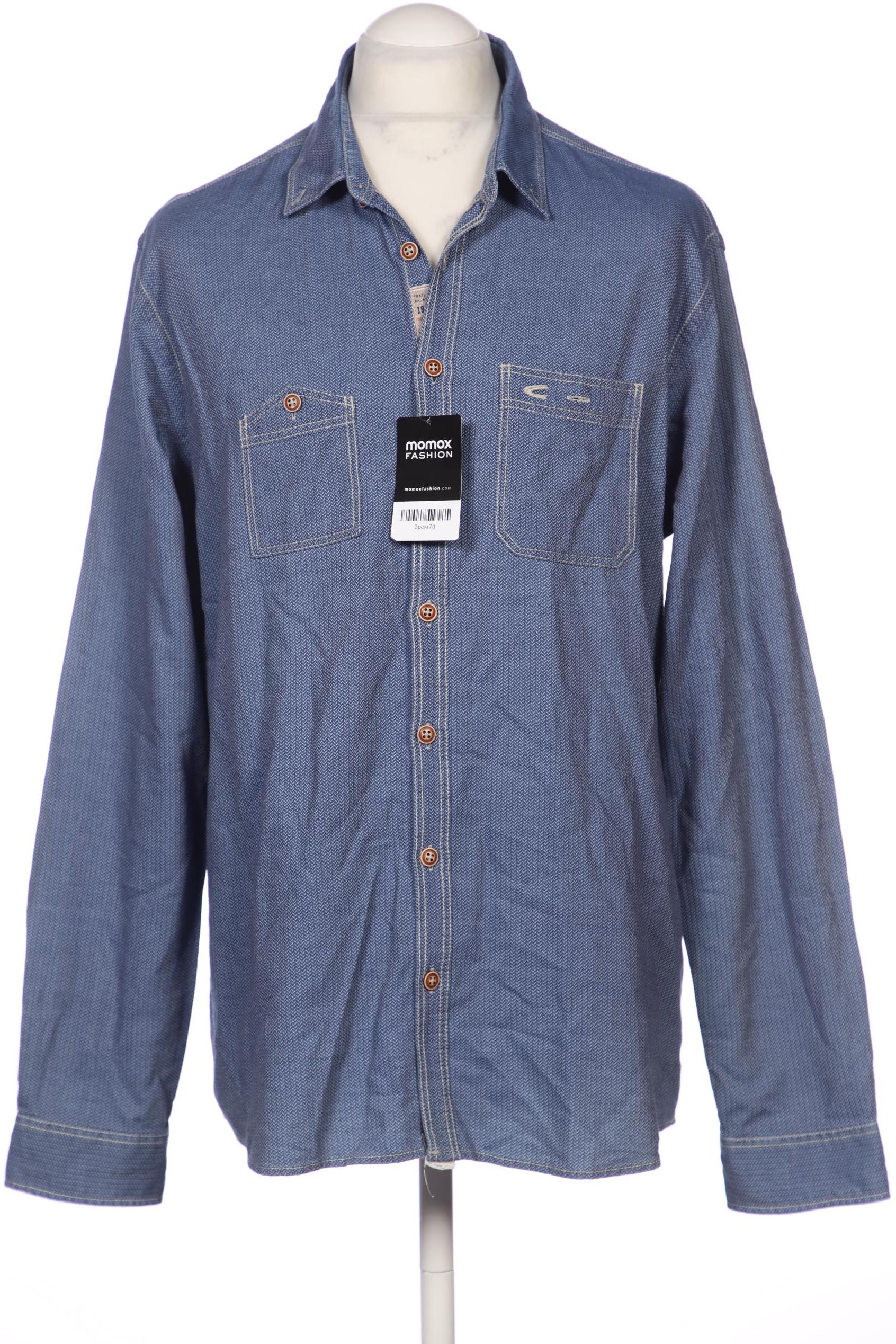 

camel active Herren Hemd, blau, Gr. 54