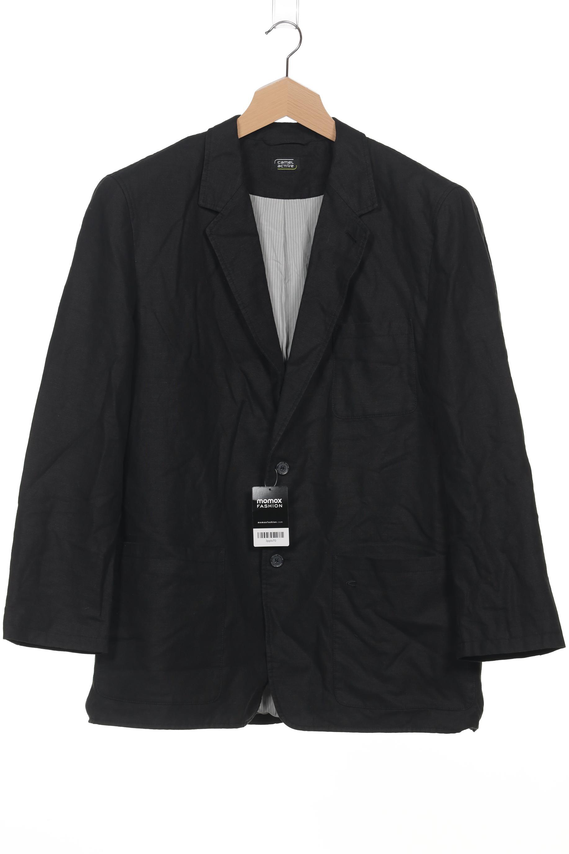 

camel active Herren Sakko, schwarz, Gr. 56
