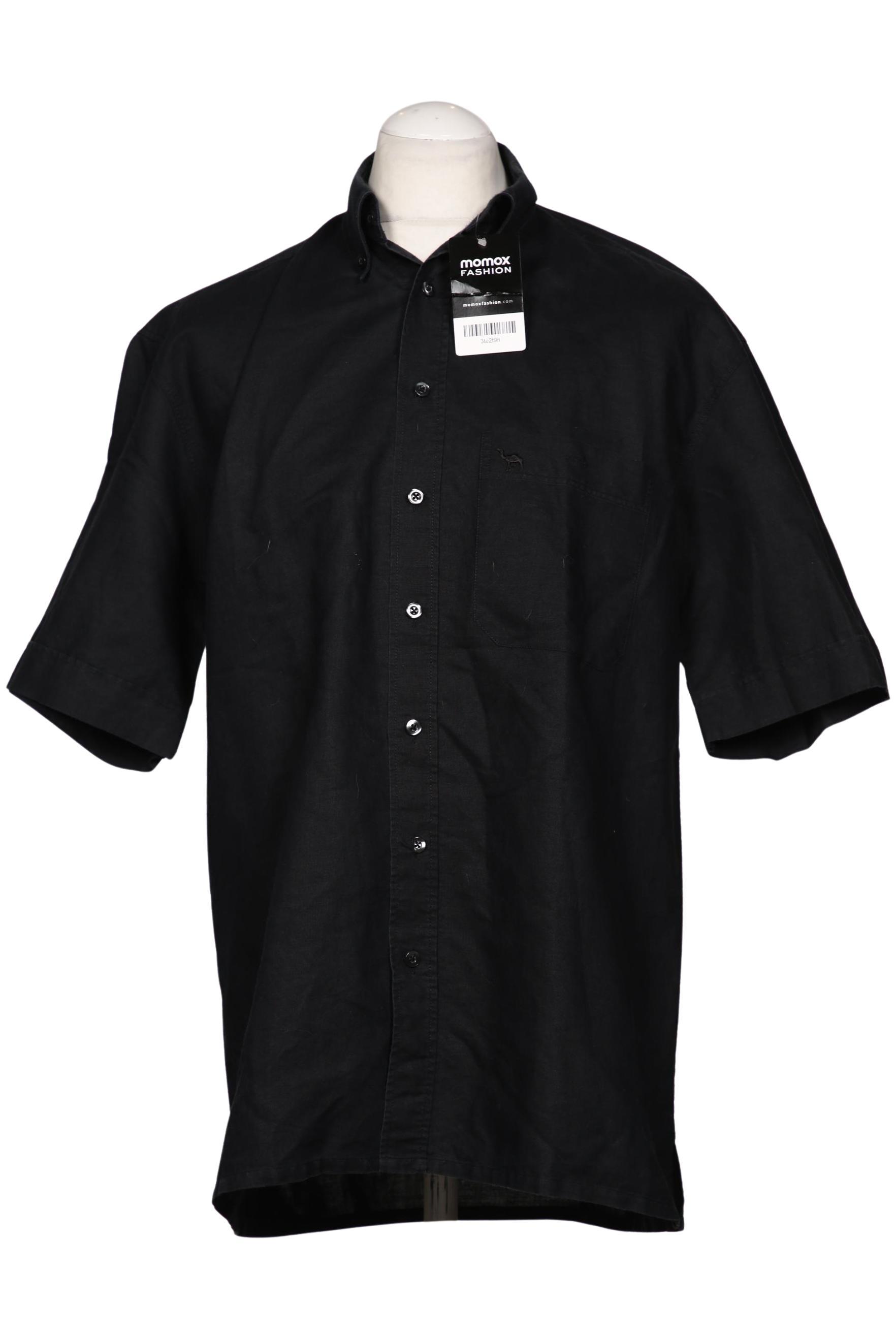 

camel active Herren Hemd, schwarz, Gr. 48