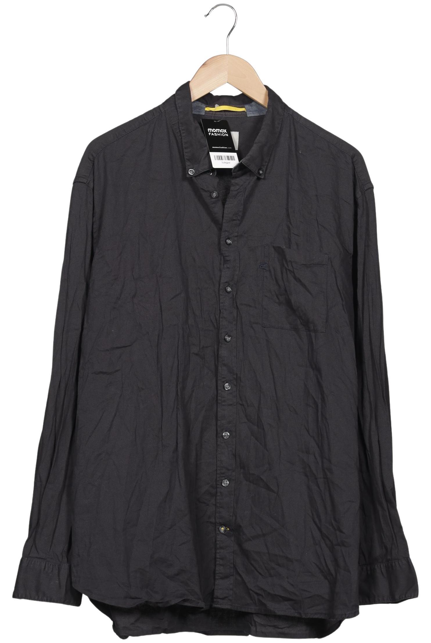 

camel active Herren Hemd, schwarz, Gr. 58
