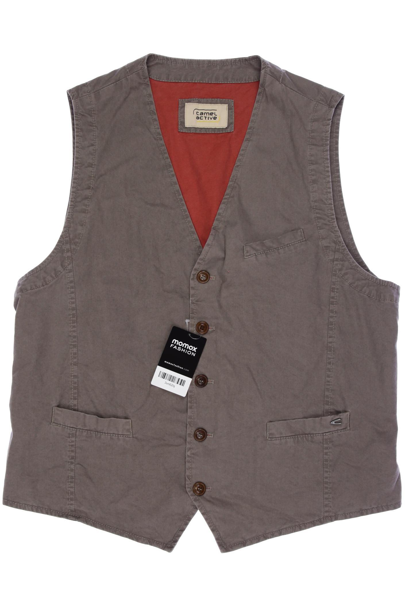 

camel active Herren Weste, braun, Gr. 52