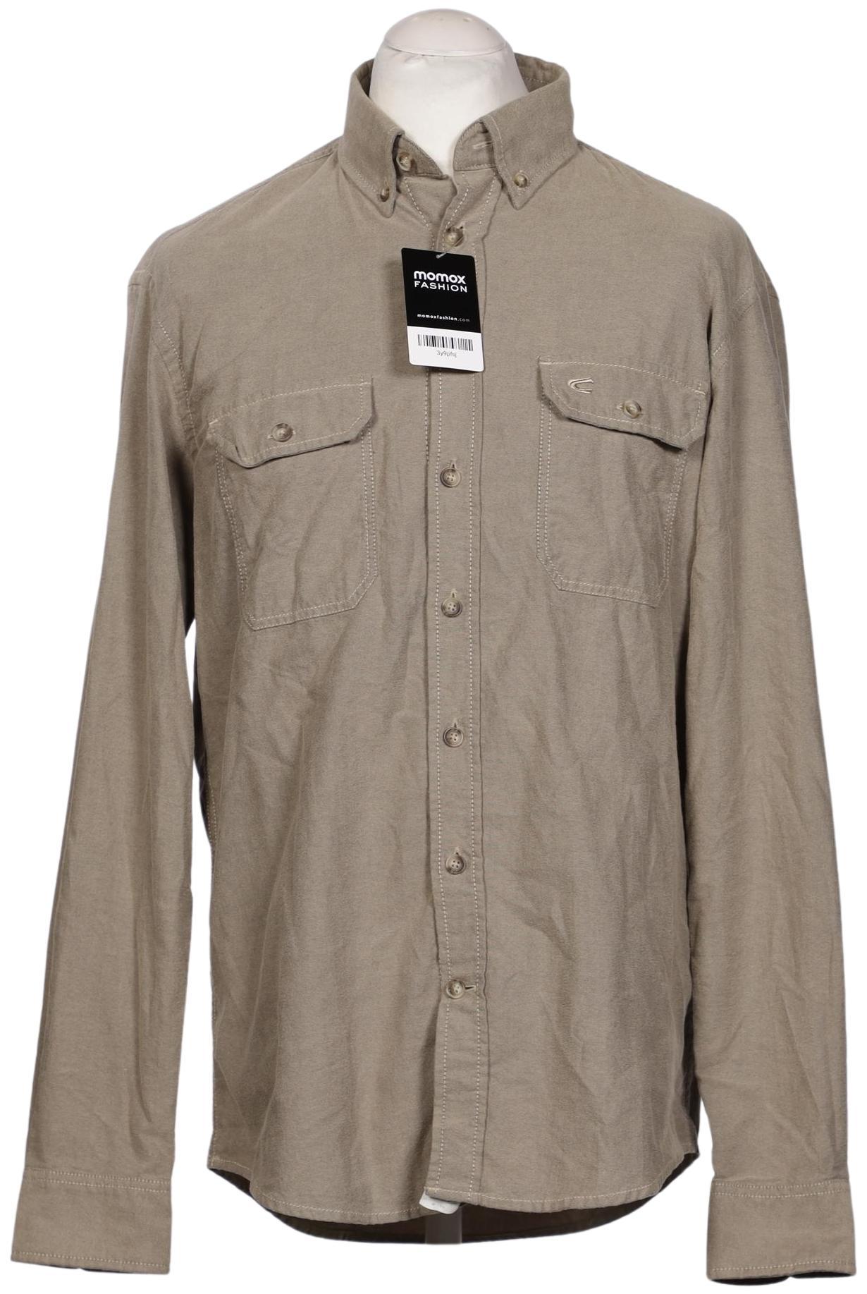 

camel active Herren Hemd, beige, Gr. 48