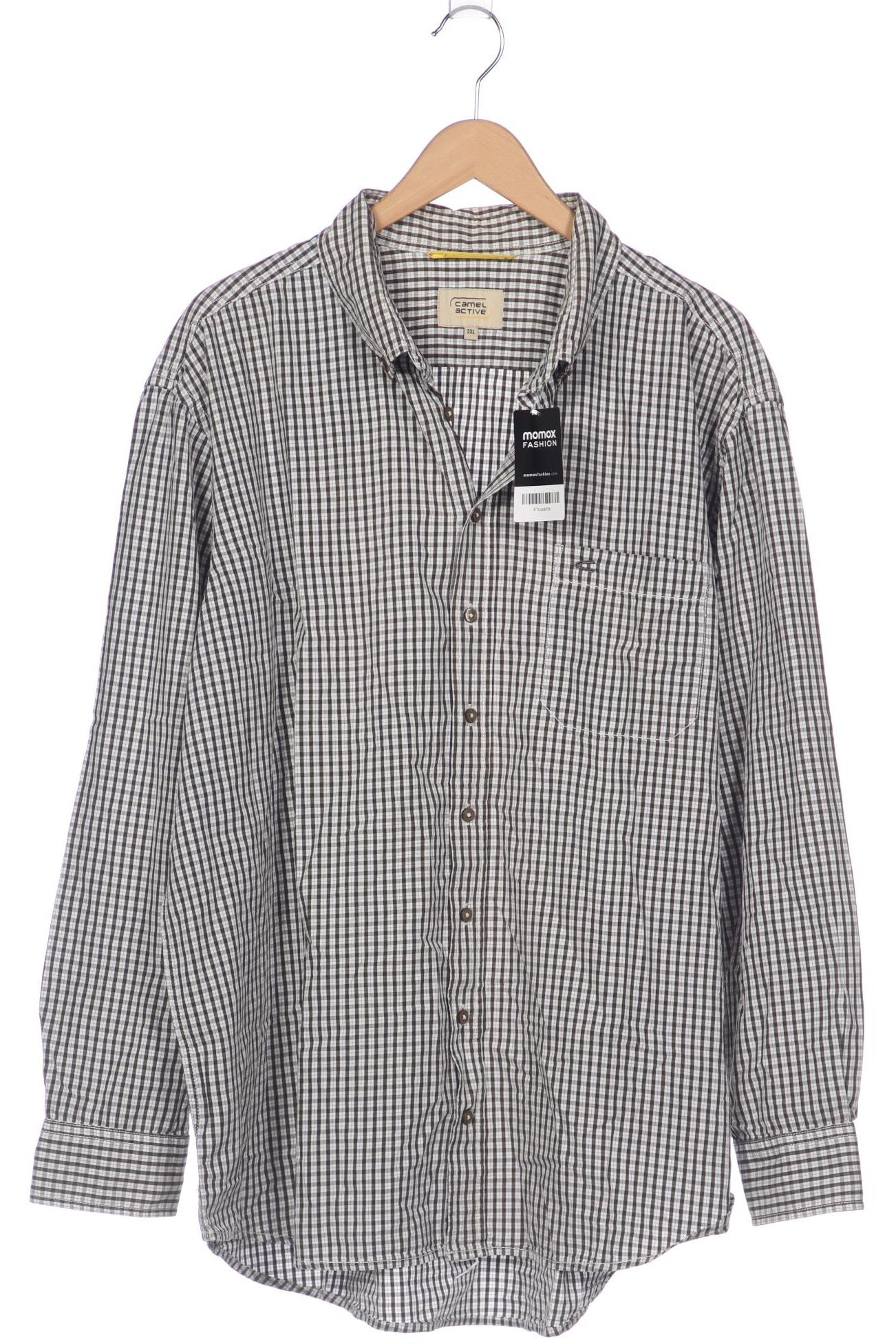 

camel active Herren Hemd, grau, Gr. 58