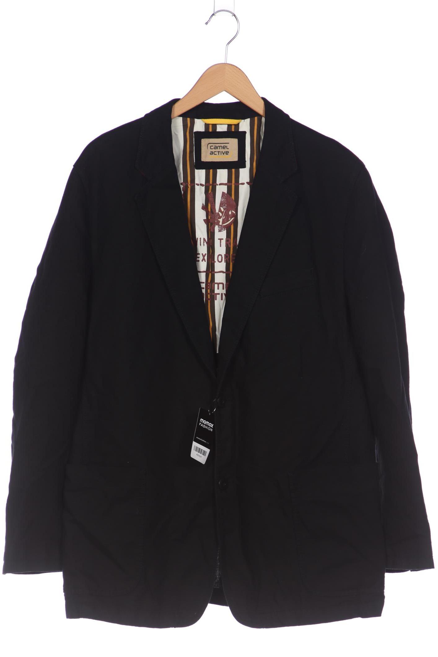 

camel active Herren Sakko, schwarz, Gr. 56