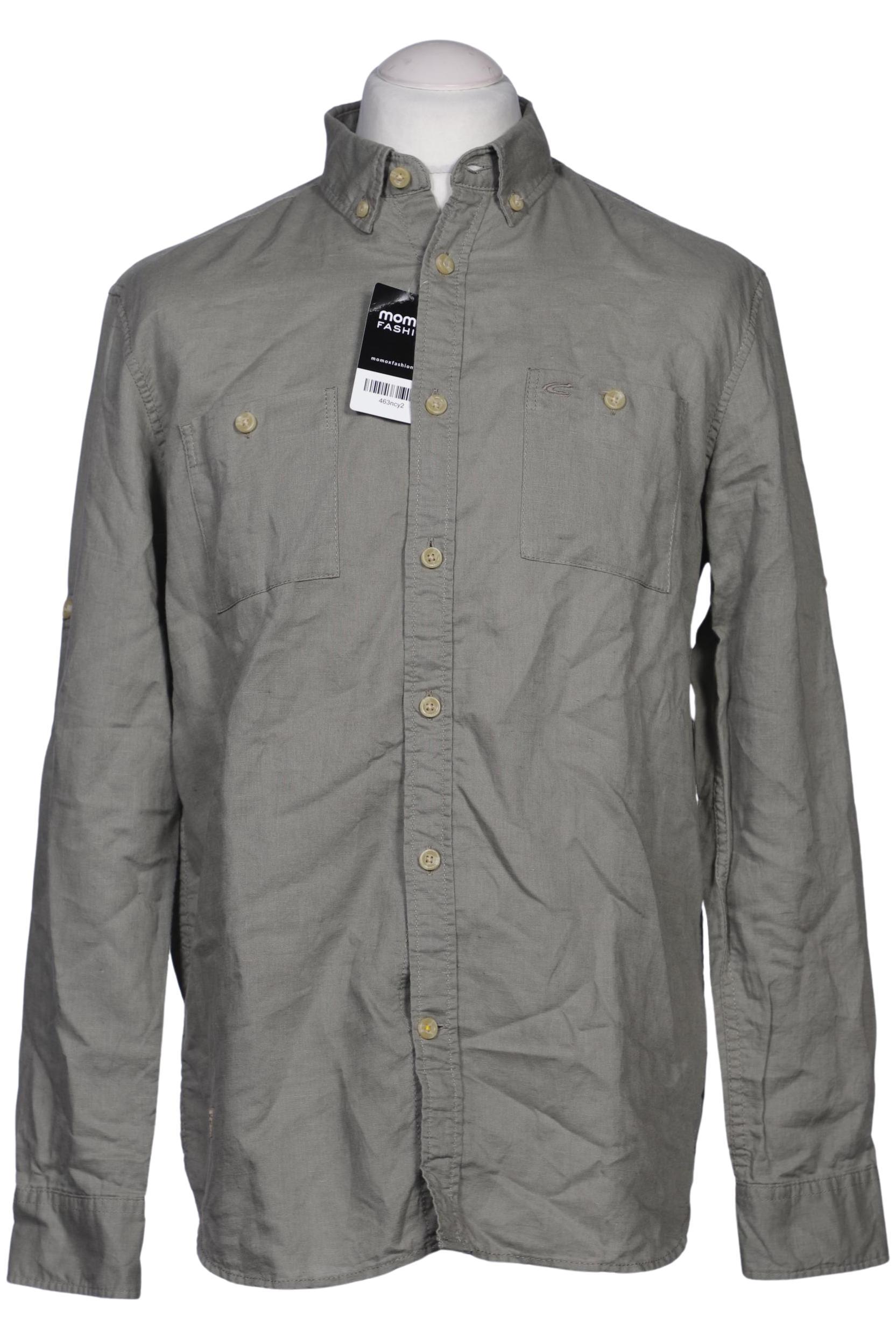 

camel active Herren Hemd, grün, Gr. 48