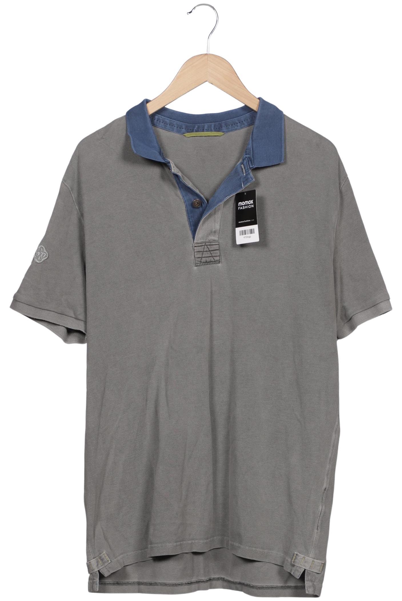 

camel active Herren Poloshirt, grau, Gr. 56