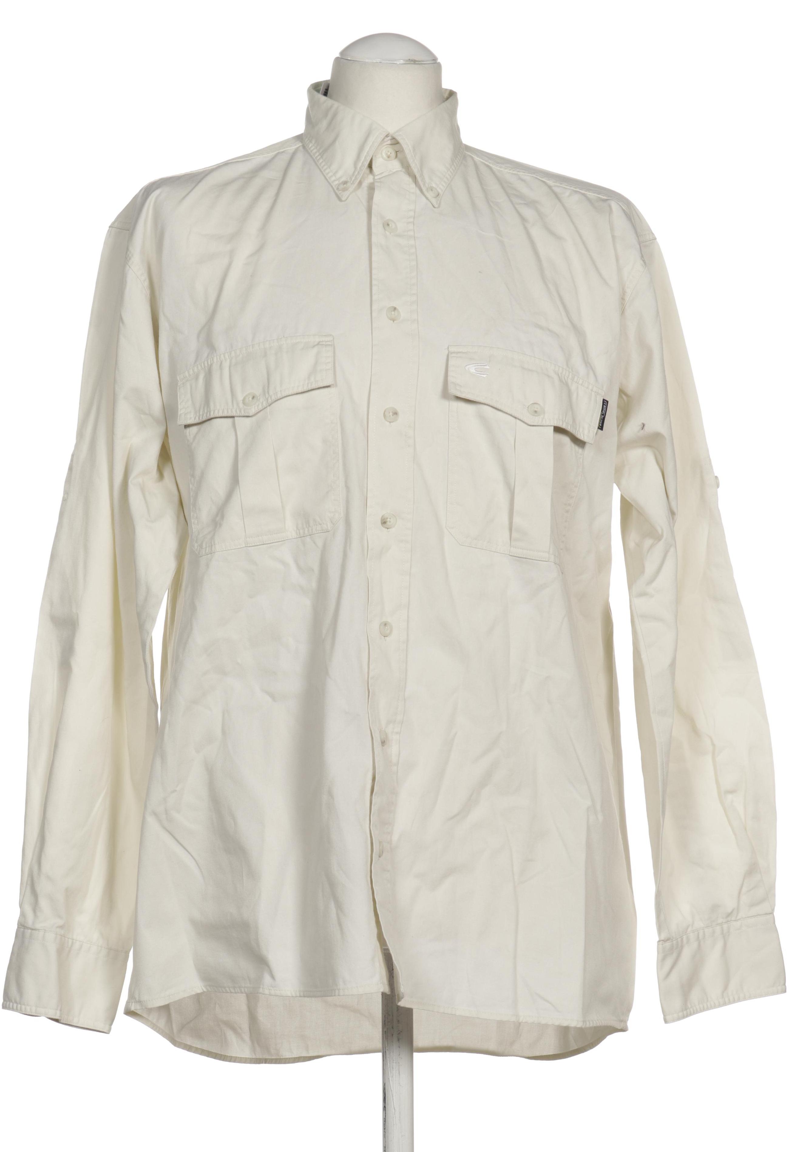 

camel active Herren Hemd, cremeweiß, Gr. 48