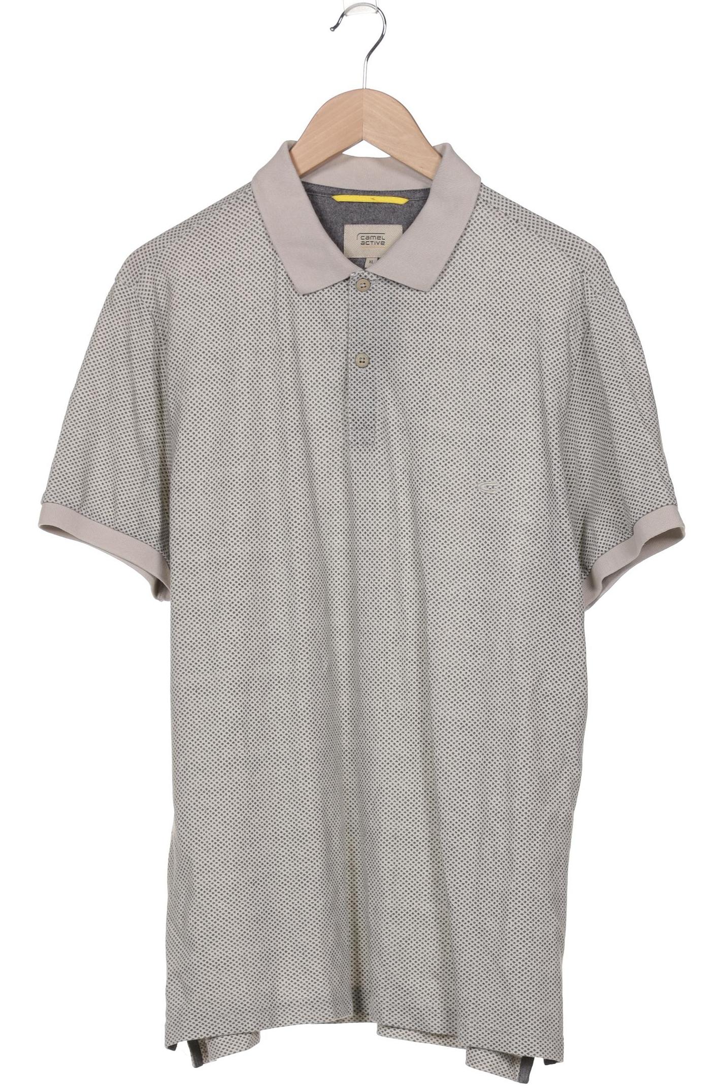

camel active Herren Poloshirt, grau, Gr. 54