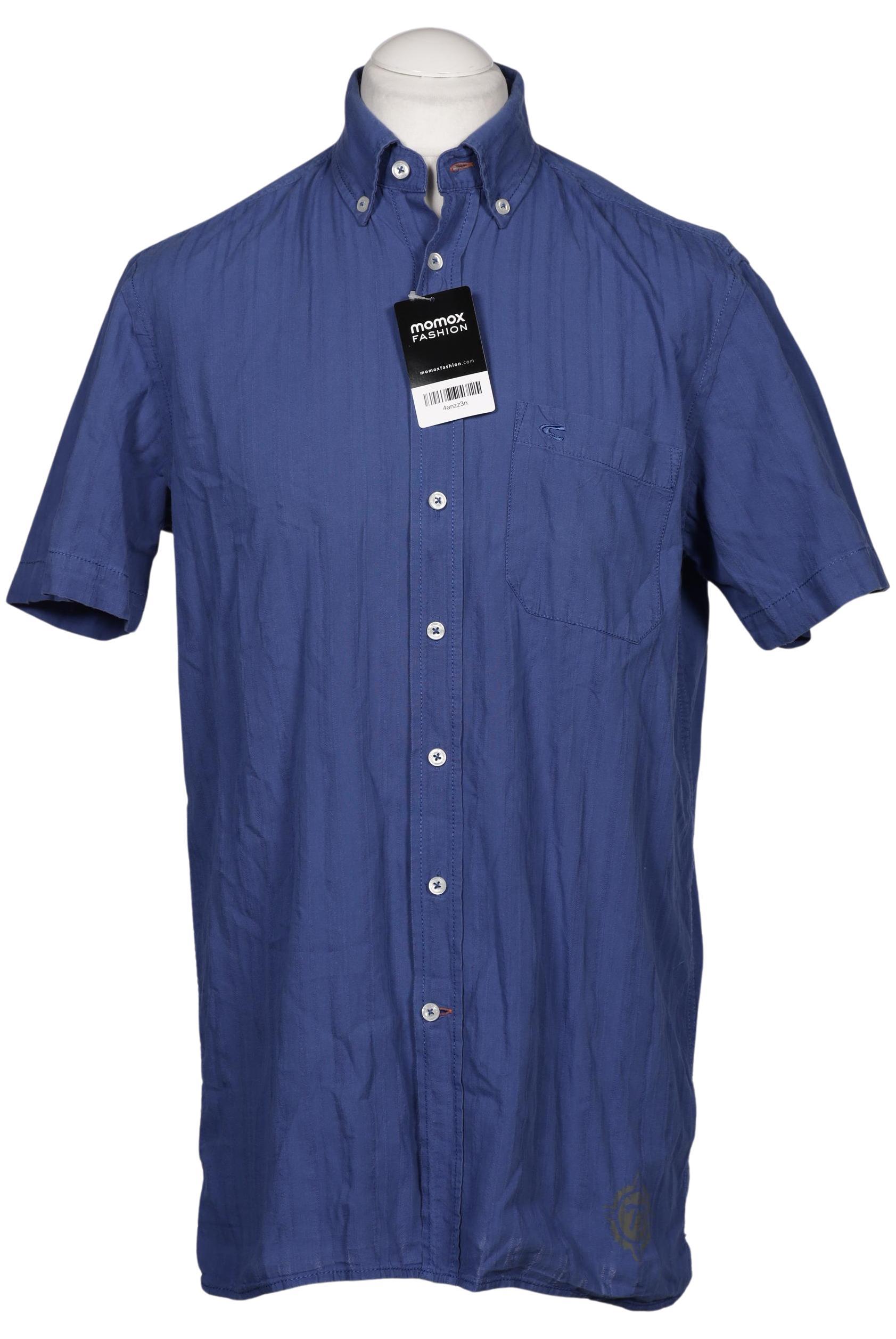 

camel active Herren Hemd, blau, Gr. 48