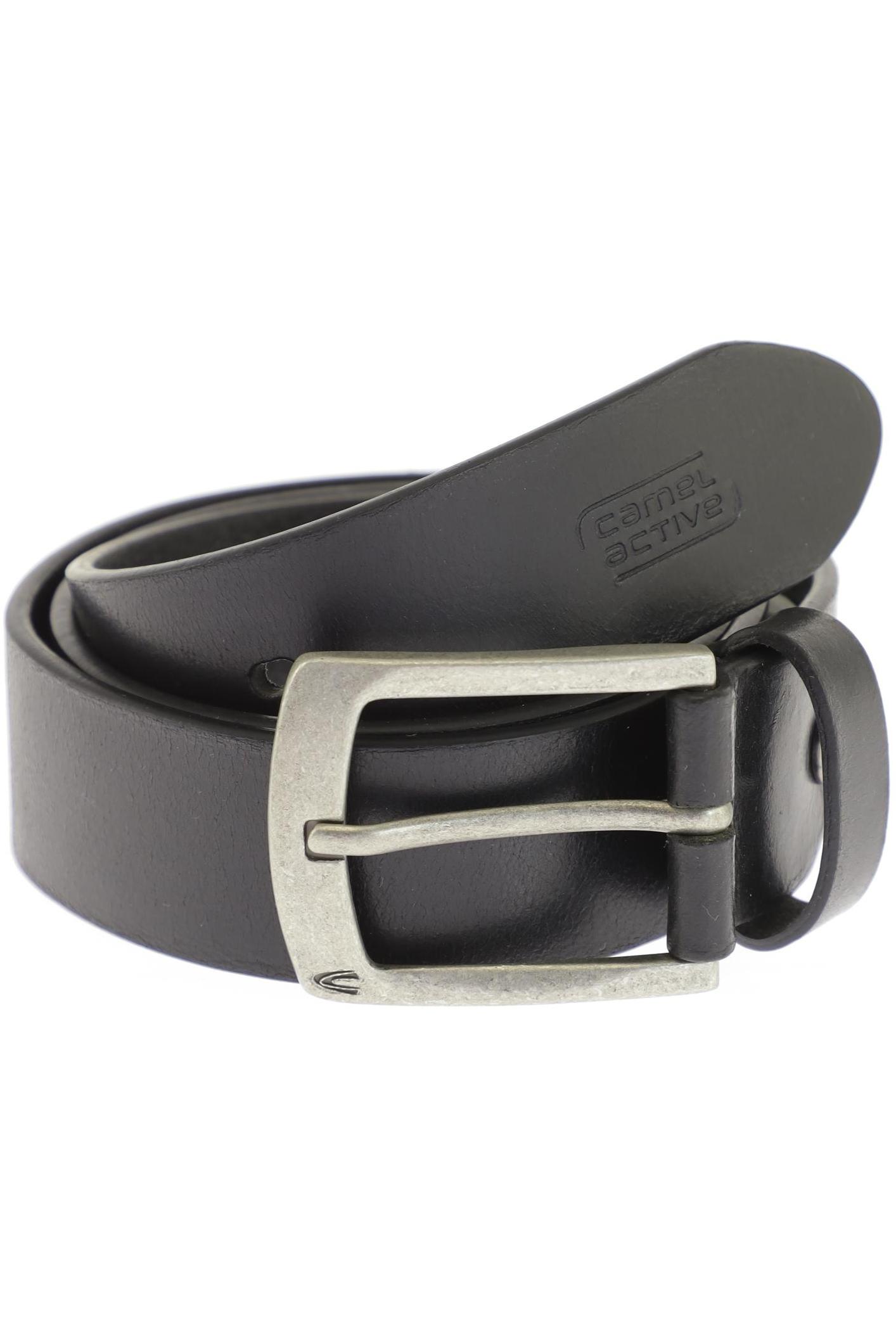 

camel active Herren Gürtel, schwarz, Gr. 80