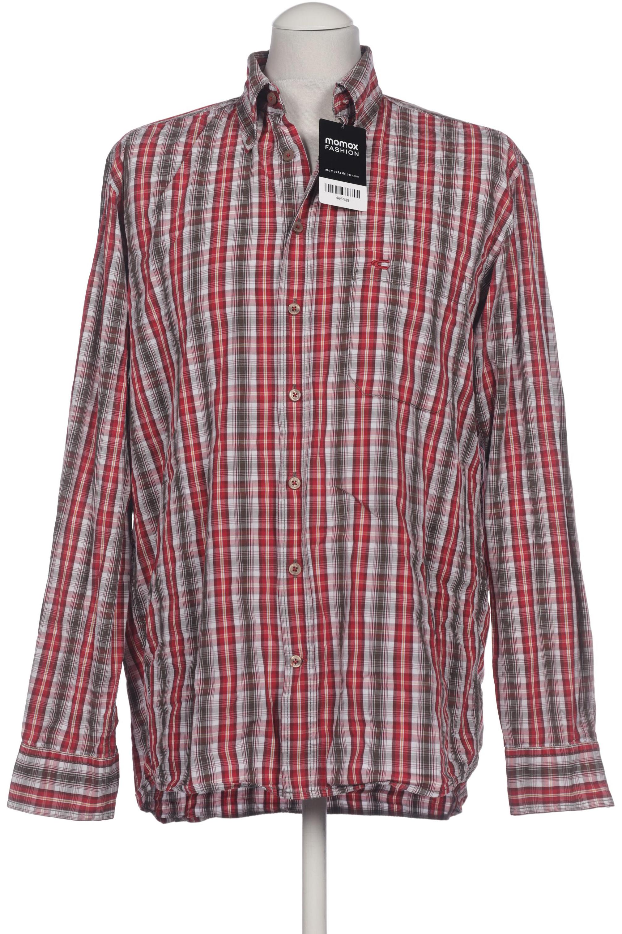 

camel active Herren Hemd, rot, Gr. 48