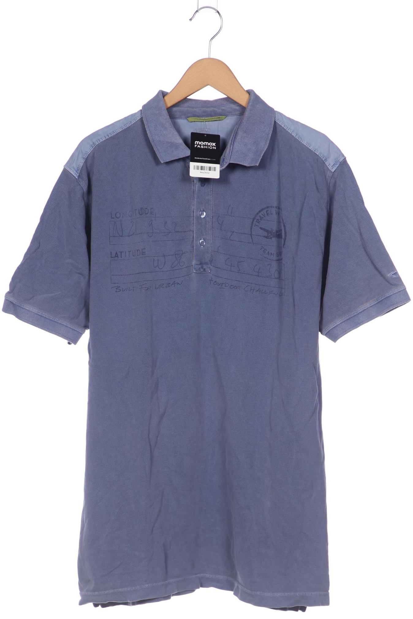 

camel active Herren Poloshirt, blau, Gr. 58