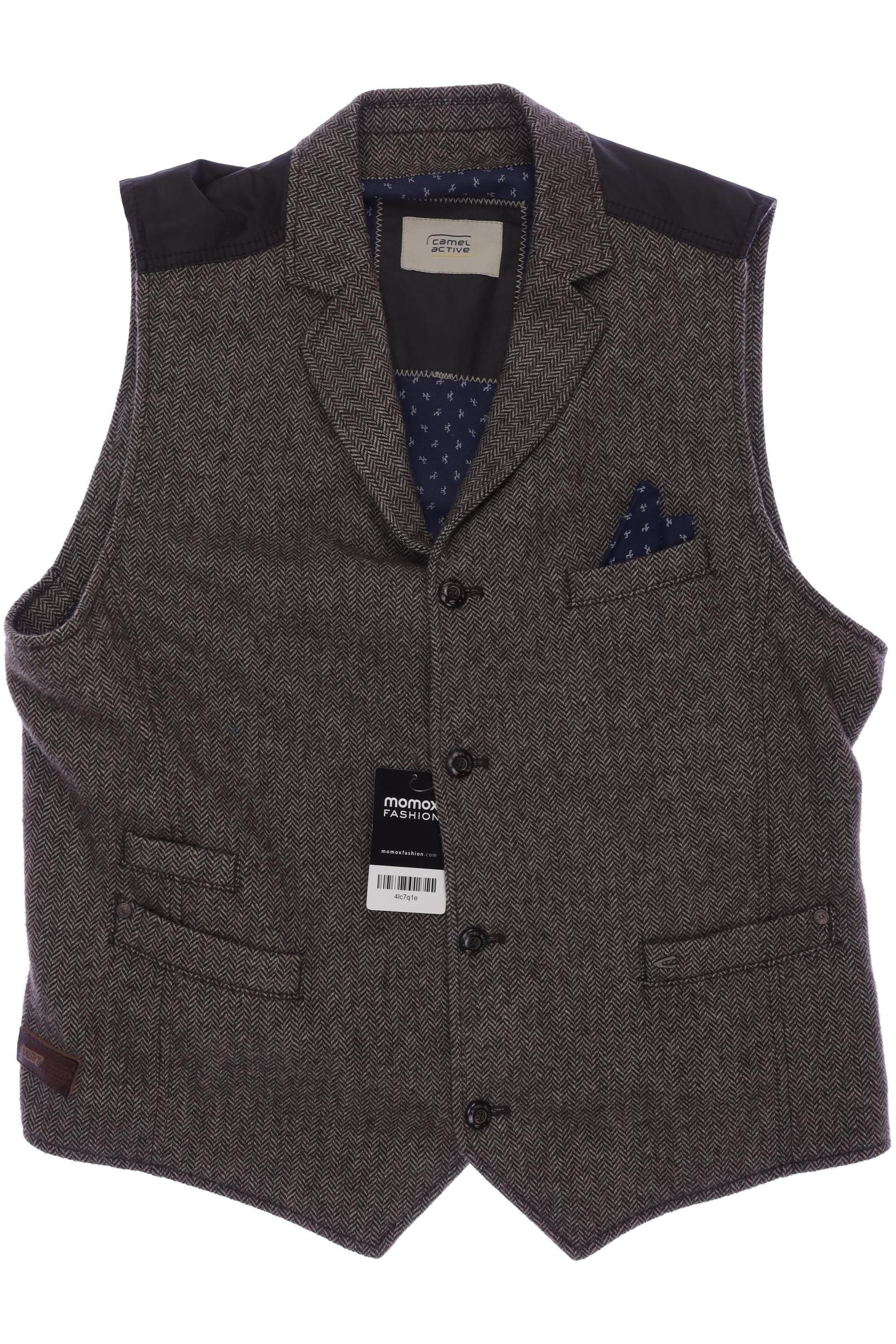 

camel active Herren Weste, braun, Gr. 54