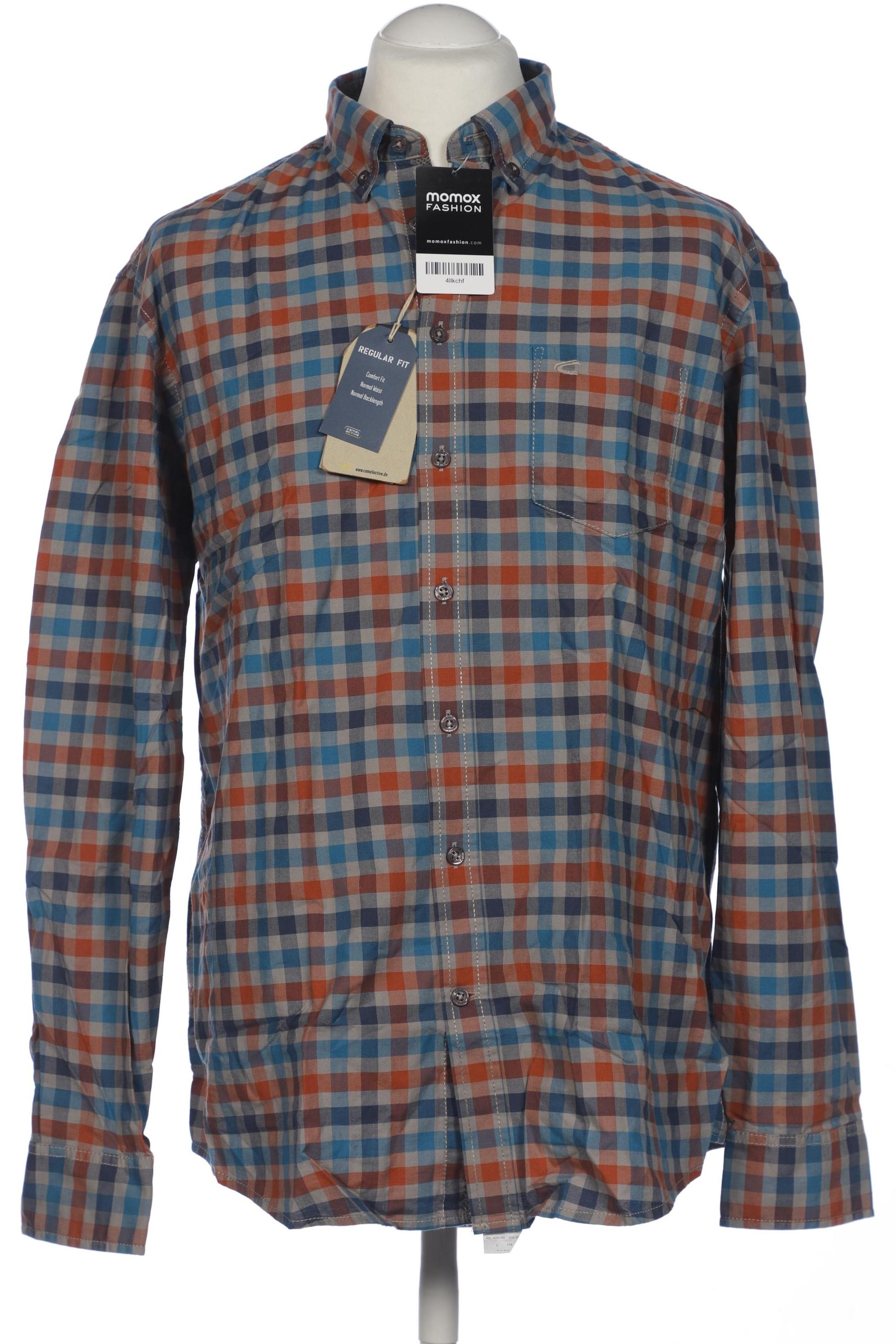 

camel active Herren Hemd, mehrfarbig, Gr. 52