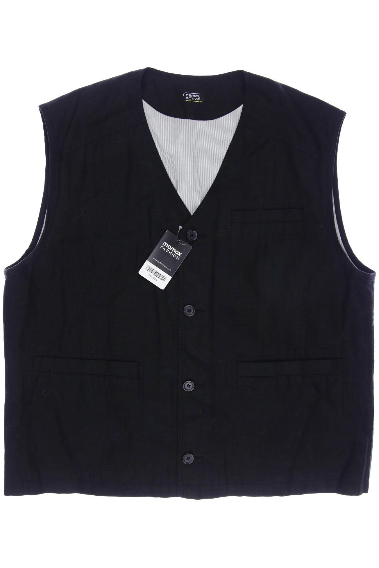 

camel active Herren Weste, schwarz, Gr. 54
