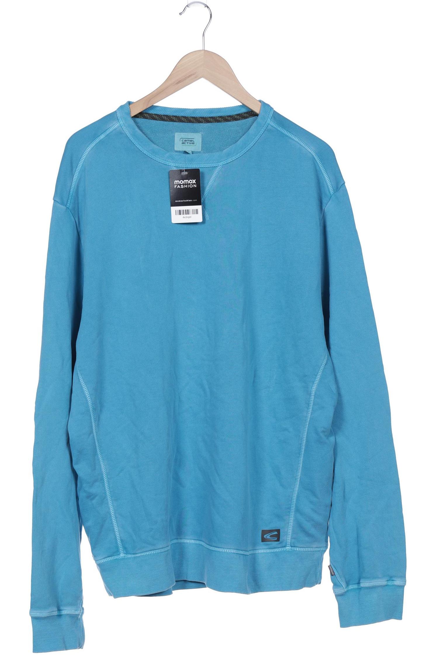 

camel active Herren Sweatshirt, blau, Gr. 56