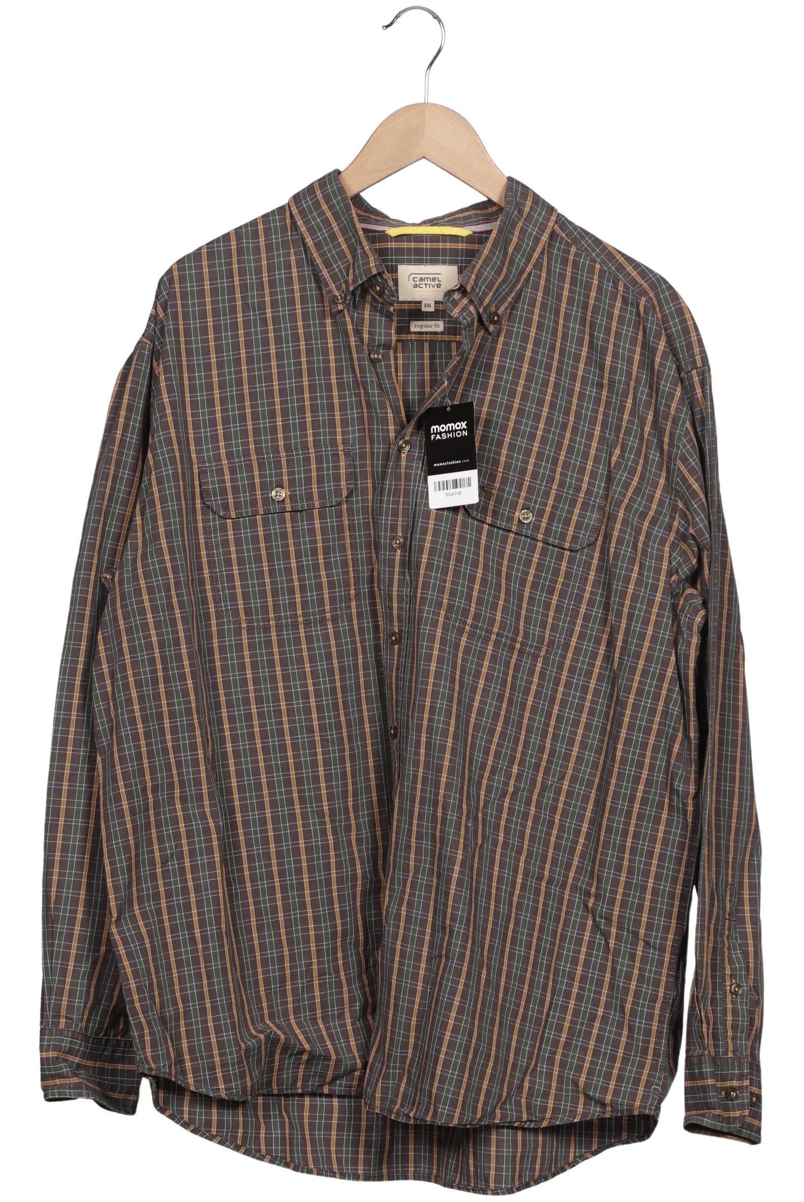 

camel active Herren Hemd, mehrfarbig, Gr. 56