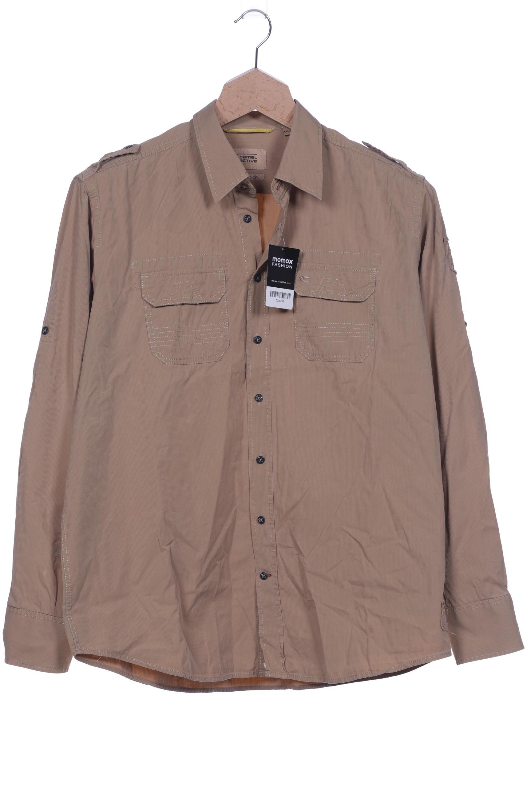 

camel active Herren Hemd, braun, Gr. 56