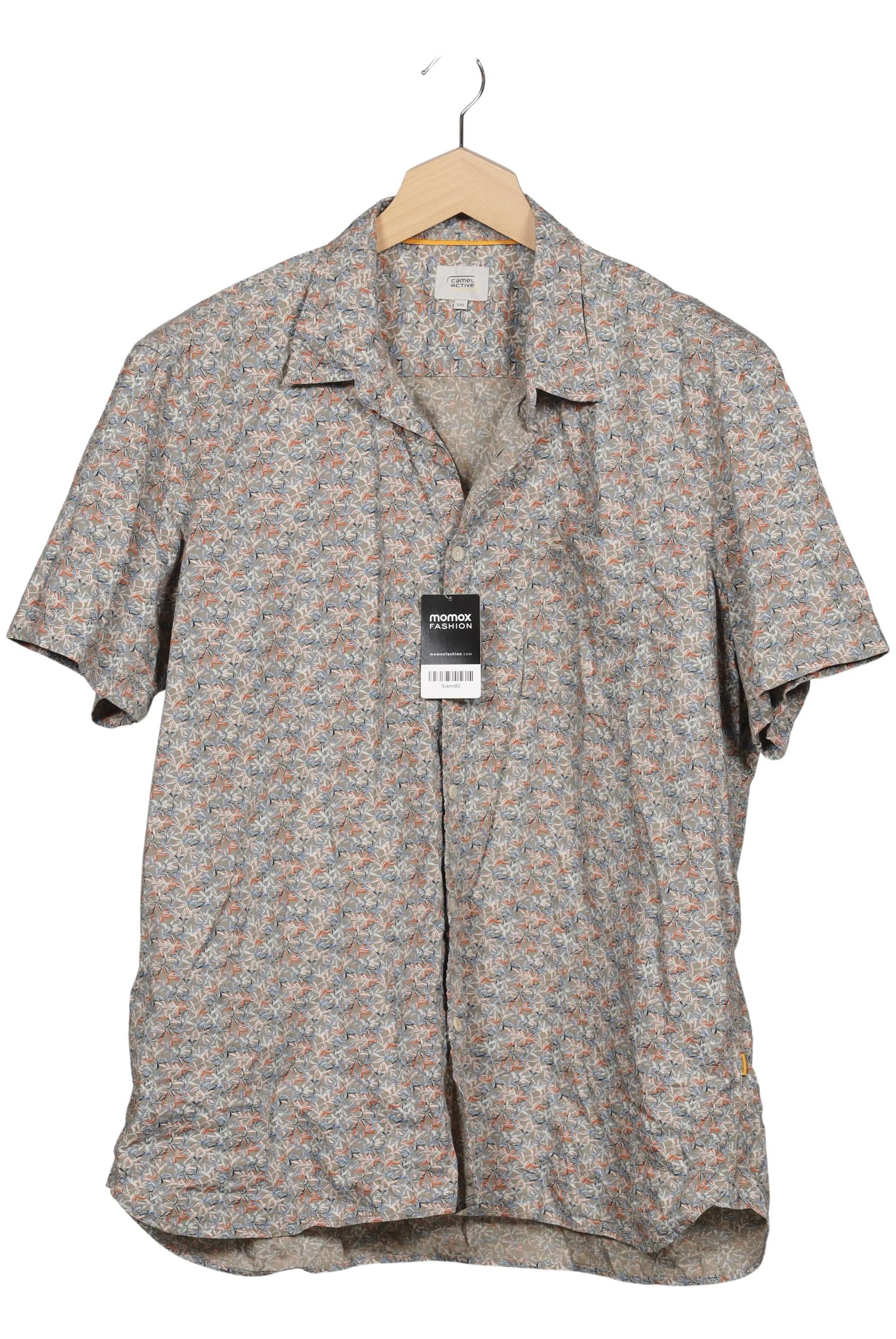 

camel active Herren Hemd, grau, Gr. 58