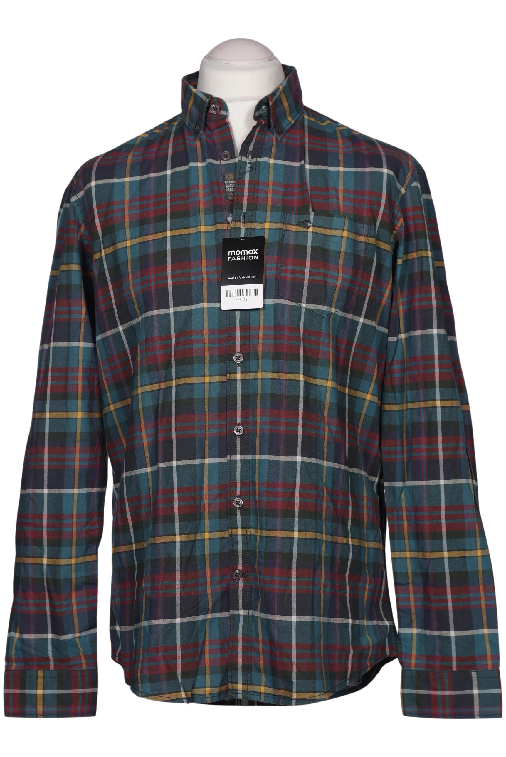 

camel active Herren Hemd, türkis, Gr. 48