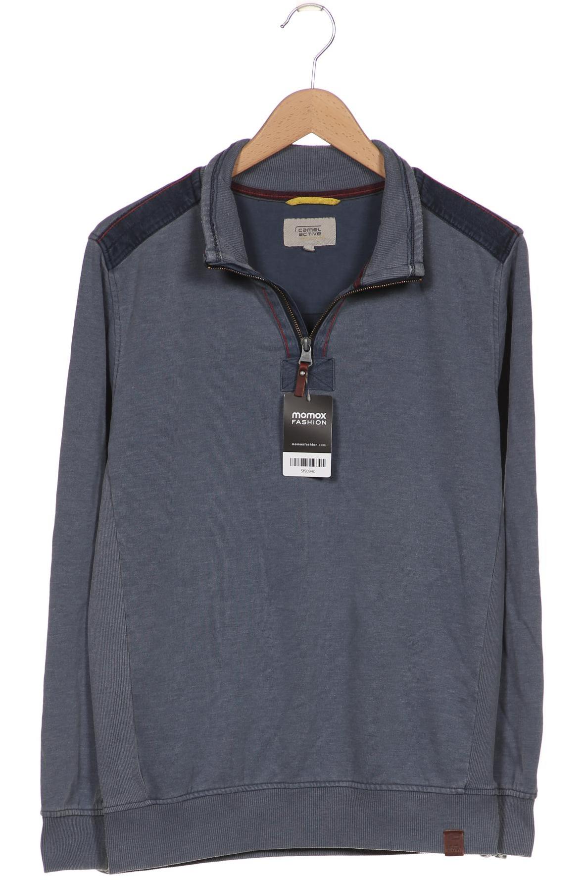 

camel active Herren Sweatshirt, blau, Gr. 48
