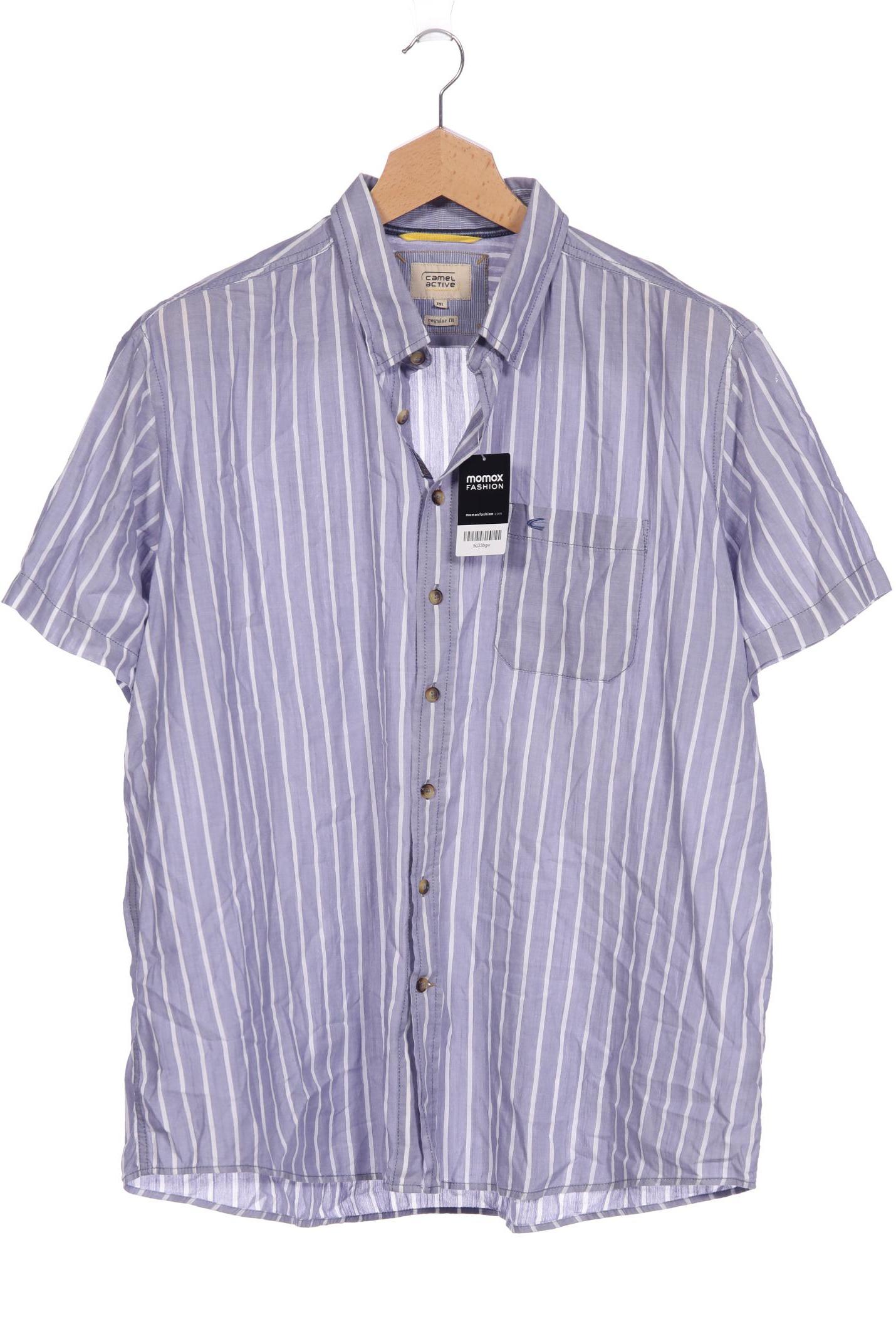 

camel active Herren Hemd, blau, Gr. 58