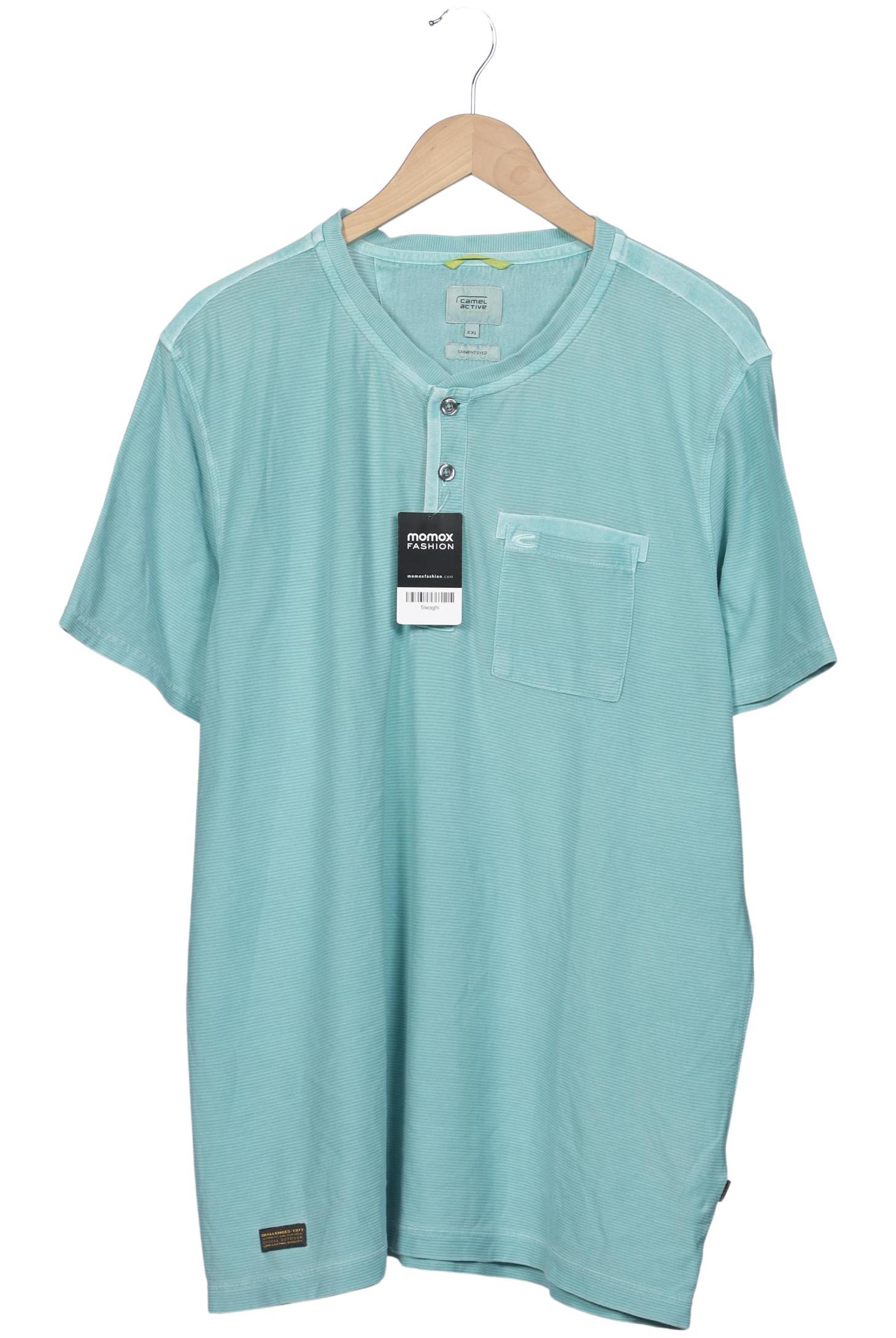 

camel active Herren T-Shirt, türkis, Gr. 56