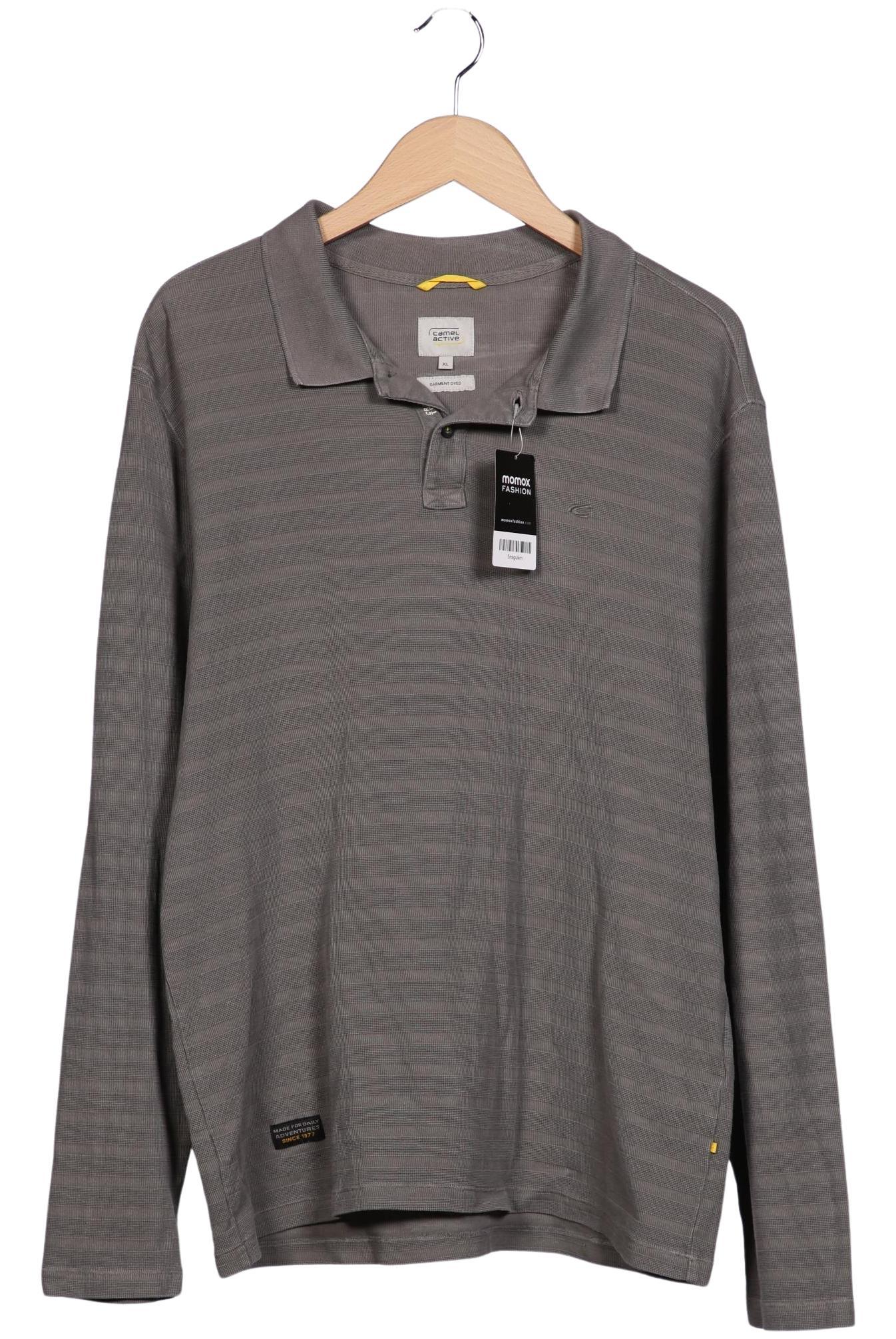

camel active Herren Poloshirt, grau, Gr. 54