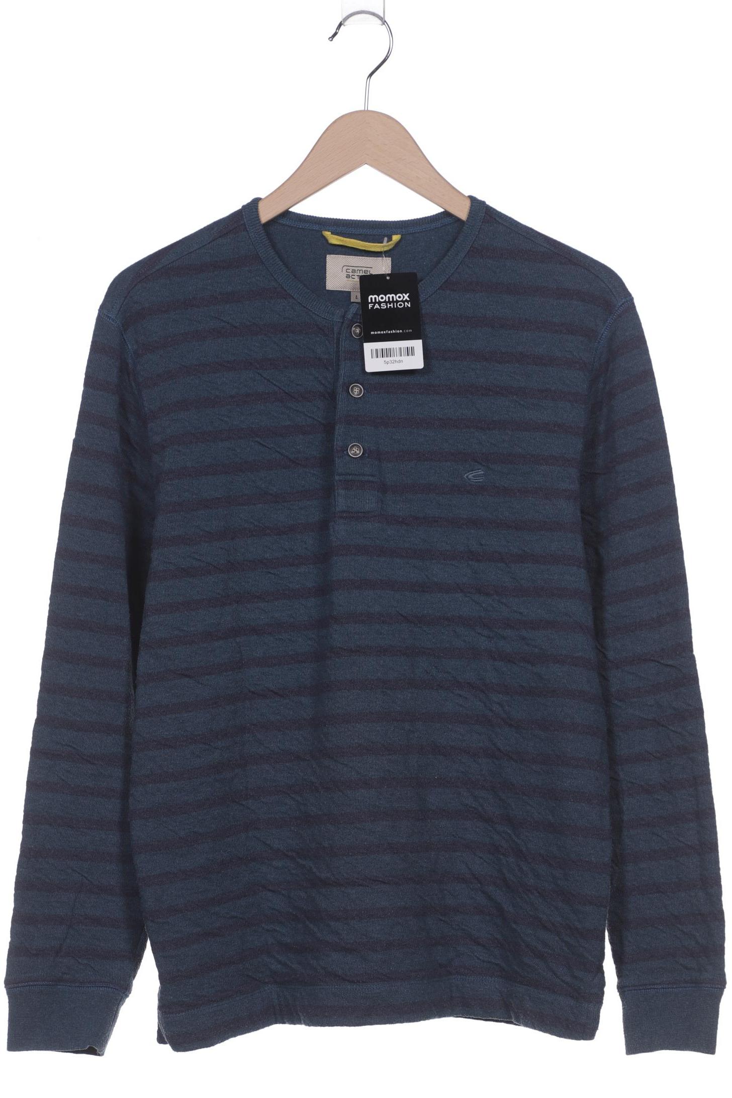 

camel active Herren Langarmshirt, marineblau, Gr. 52