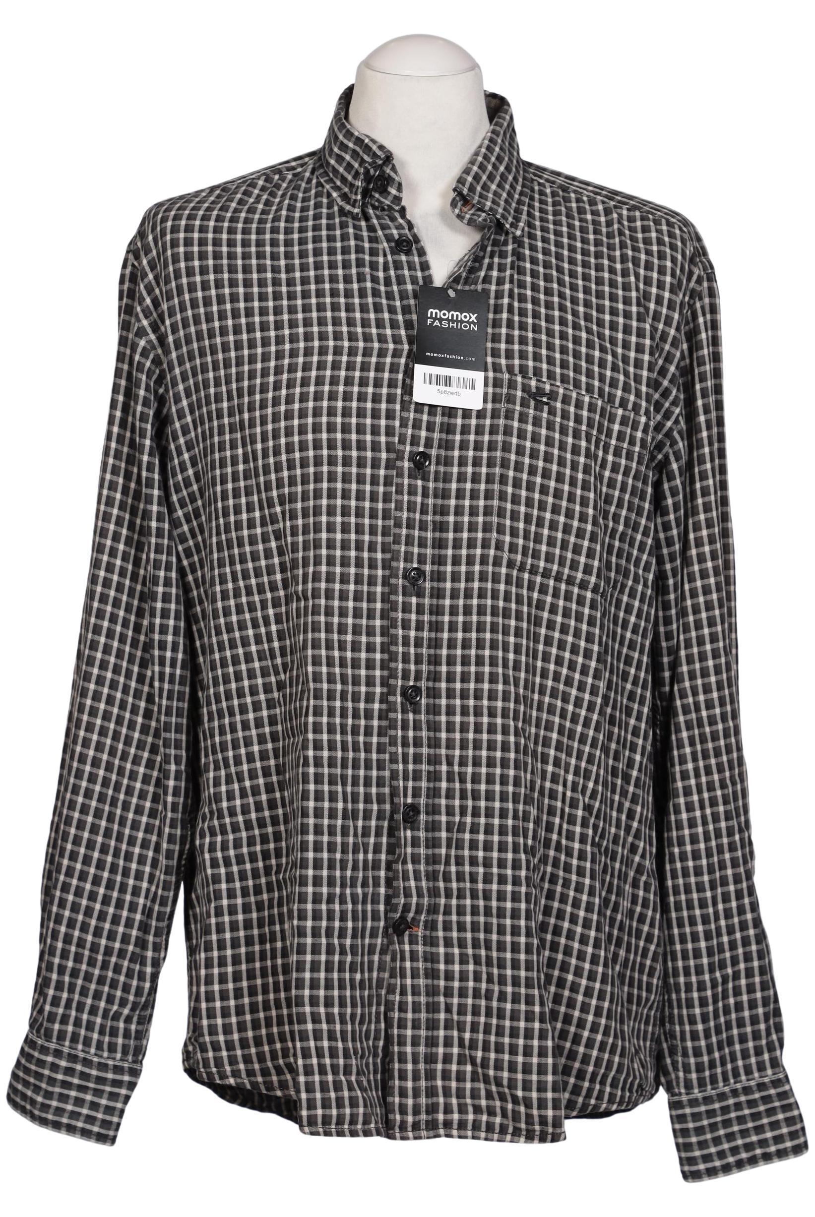 

camel active Herren Hemd, grau, Gr. 52