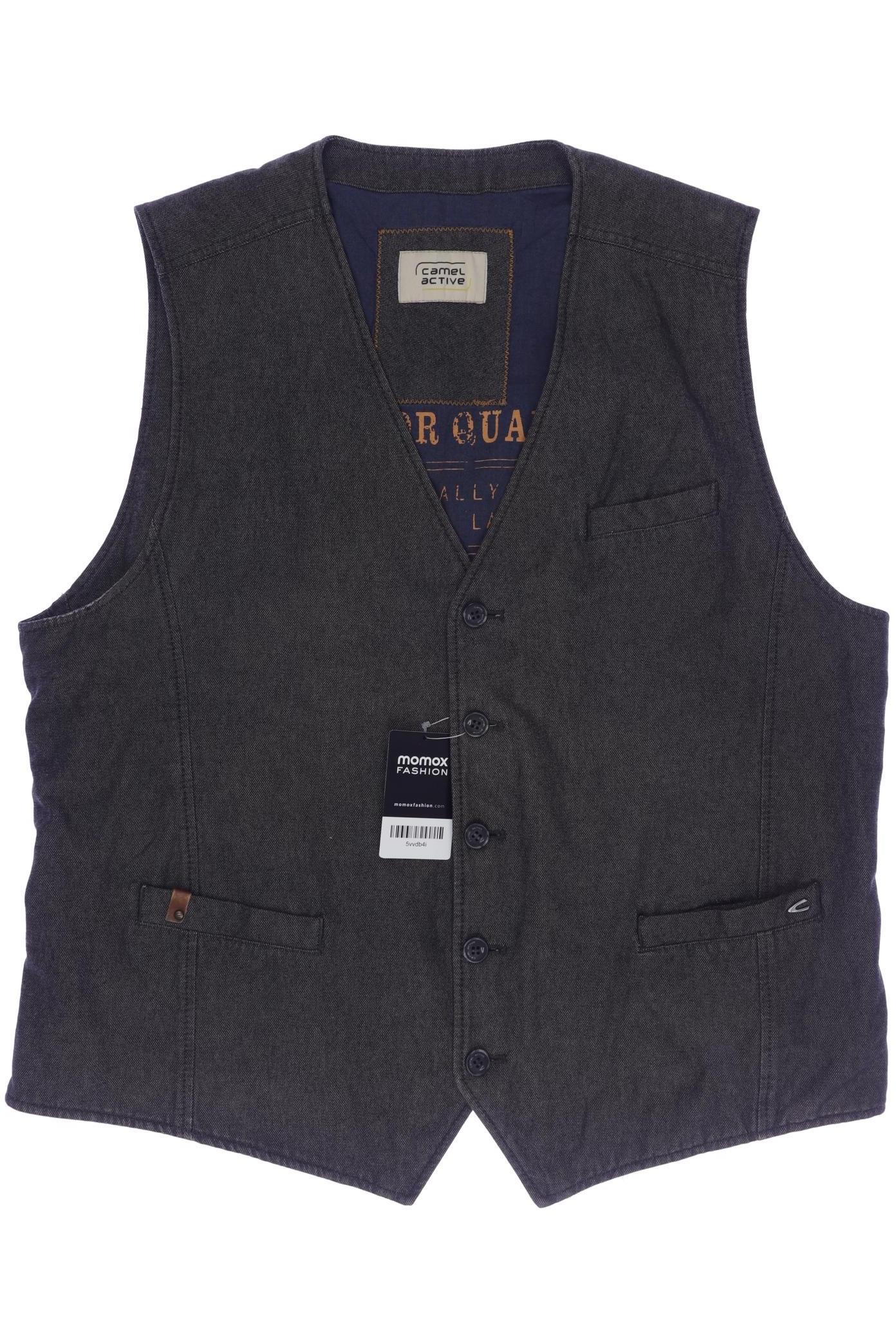 

camel active Herren Weste, grau, Gr. 56