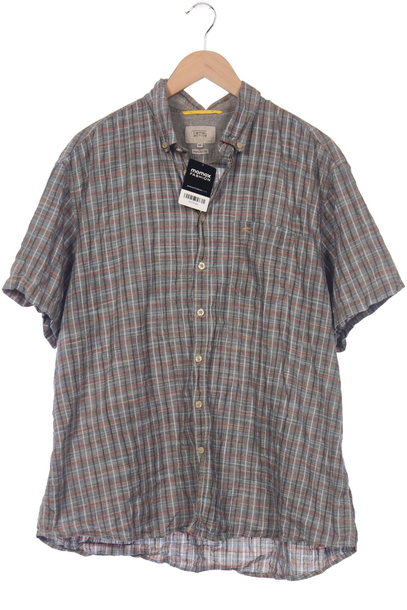 

camel active Herren Hemd, grau, Gr. 56