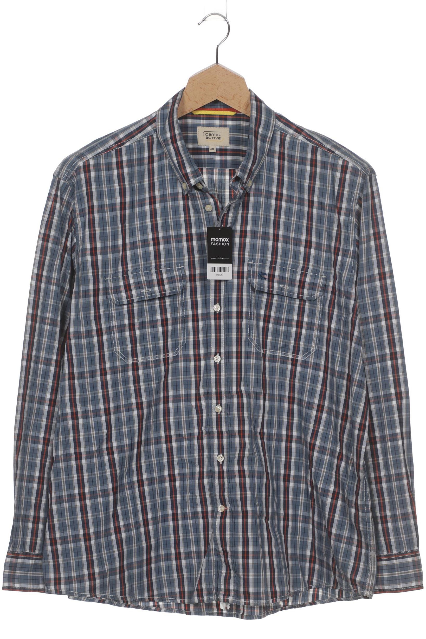 

camel active Herren Hemd, blau, Gr. 56