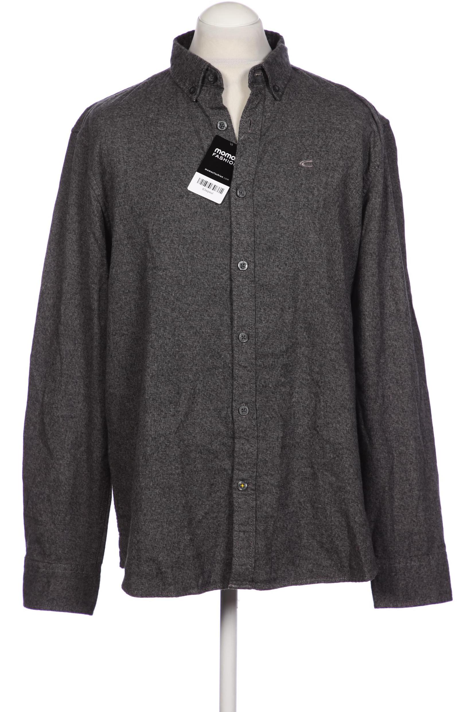 

camel active Herren Hemd, grau, Gr. 52