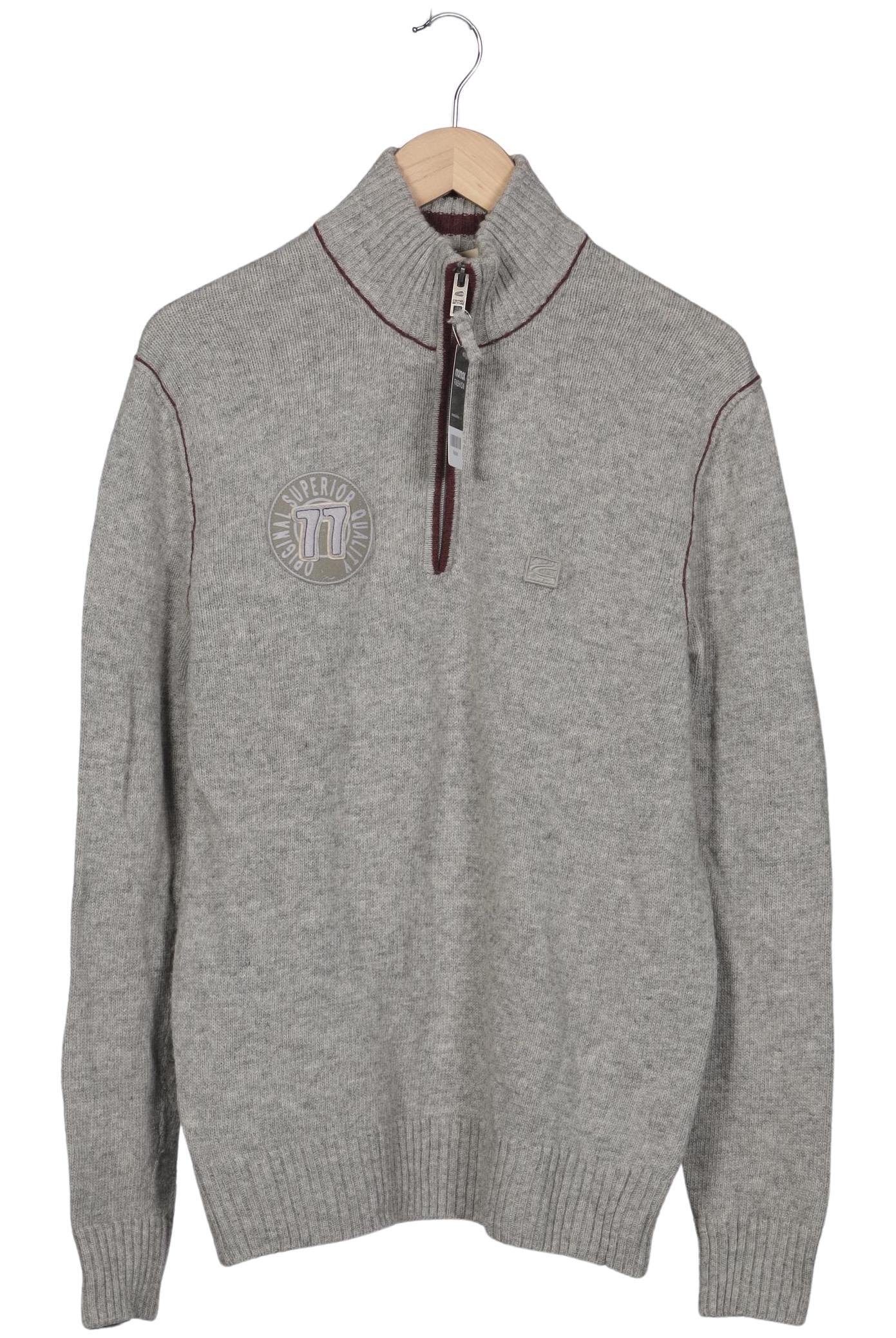 

camel active Herren Pullover, grau, Gr. 48