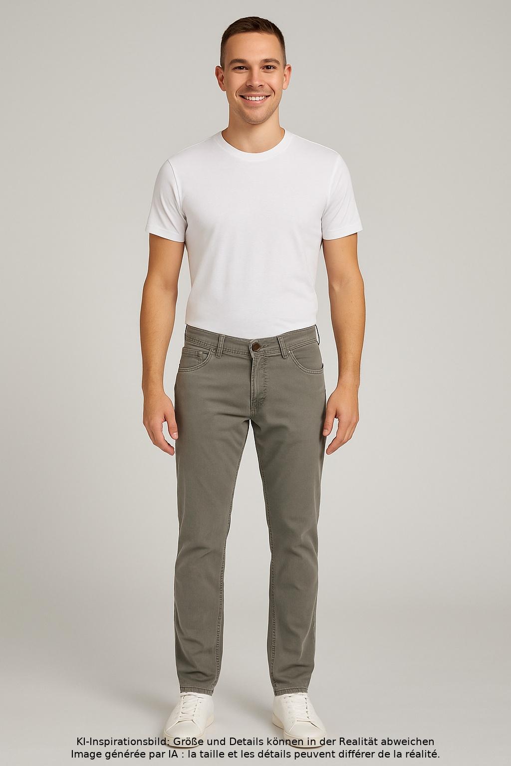 

camel active Herren Stoffhose, grau, Gr. 33