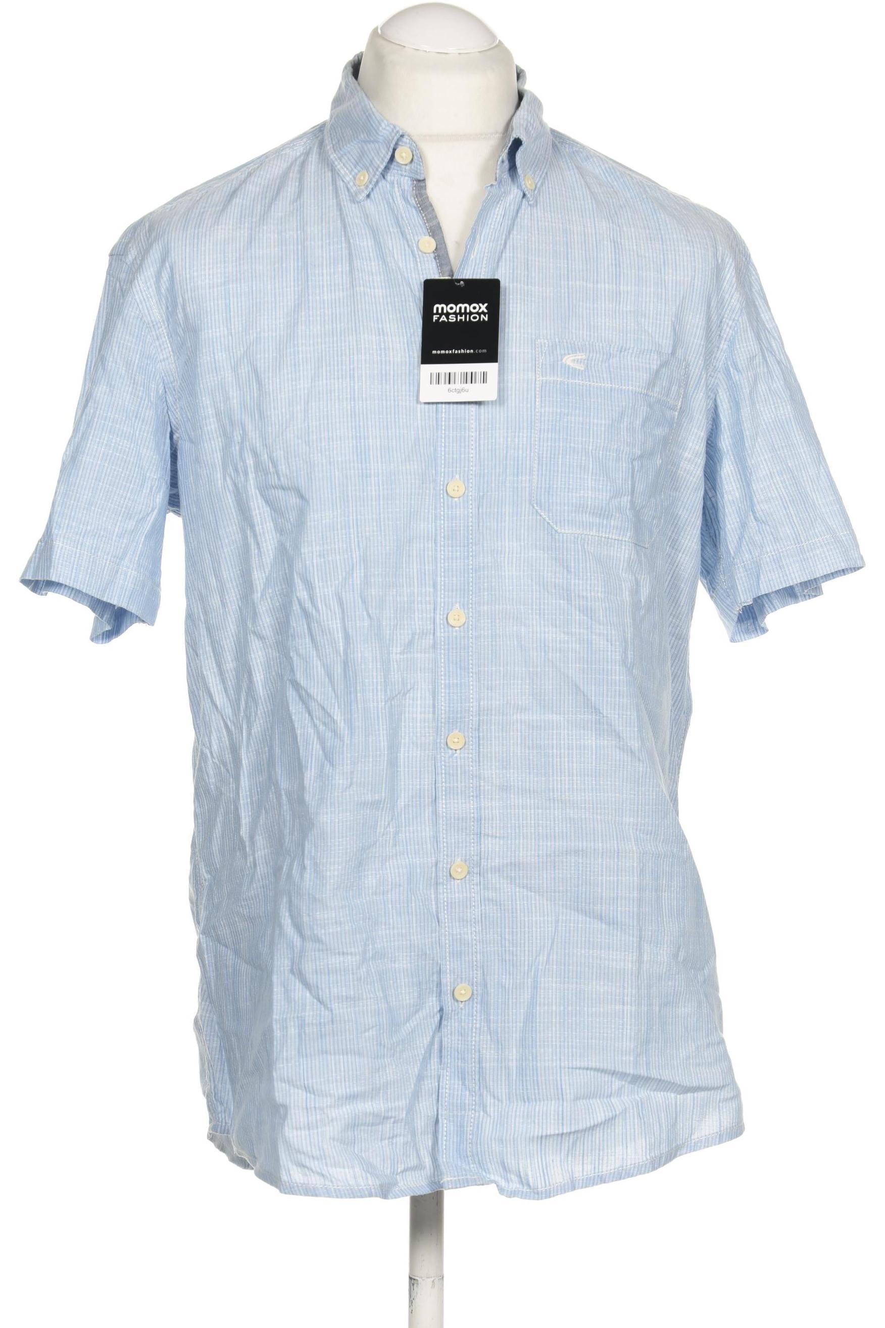 

camel active Herren Hemd, hellblau, Gr. 48