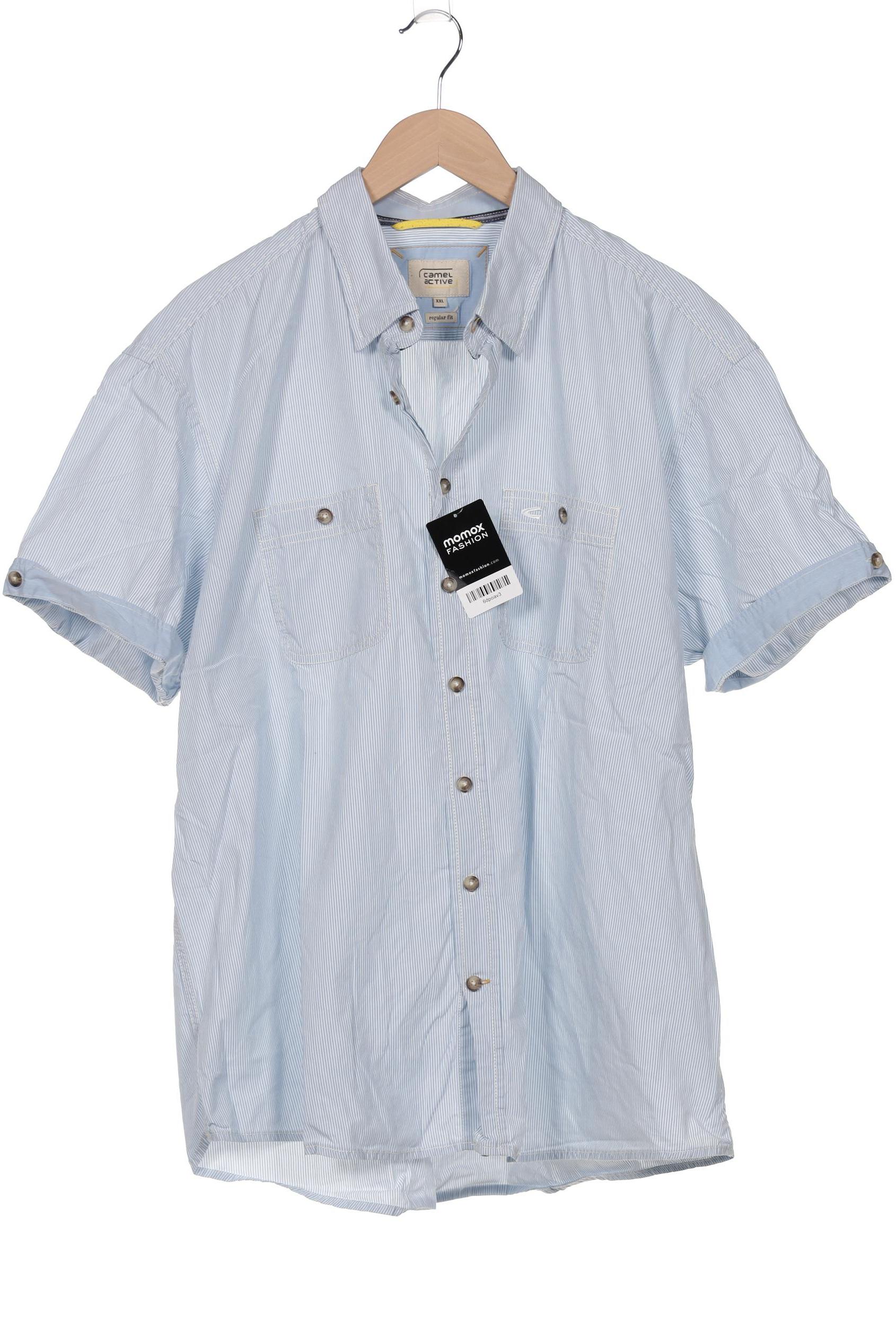 

camel active Herren Hemd, hellblau, Gr. 56
