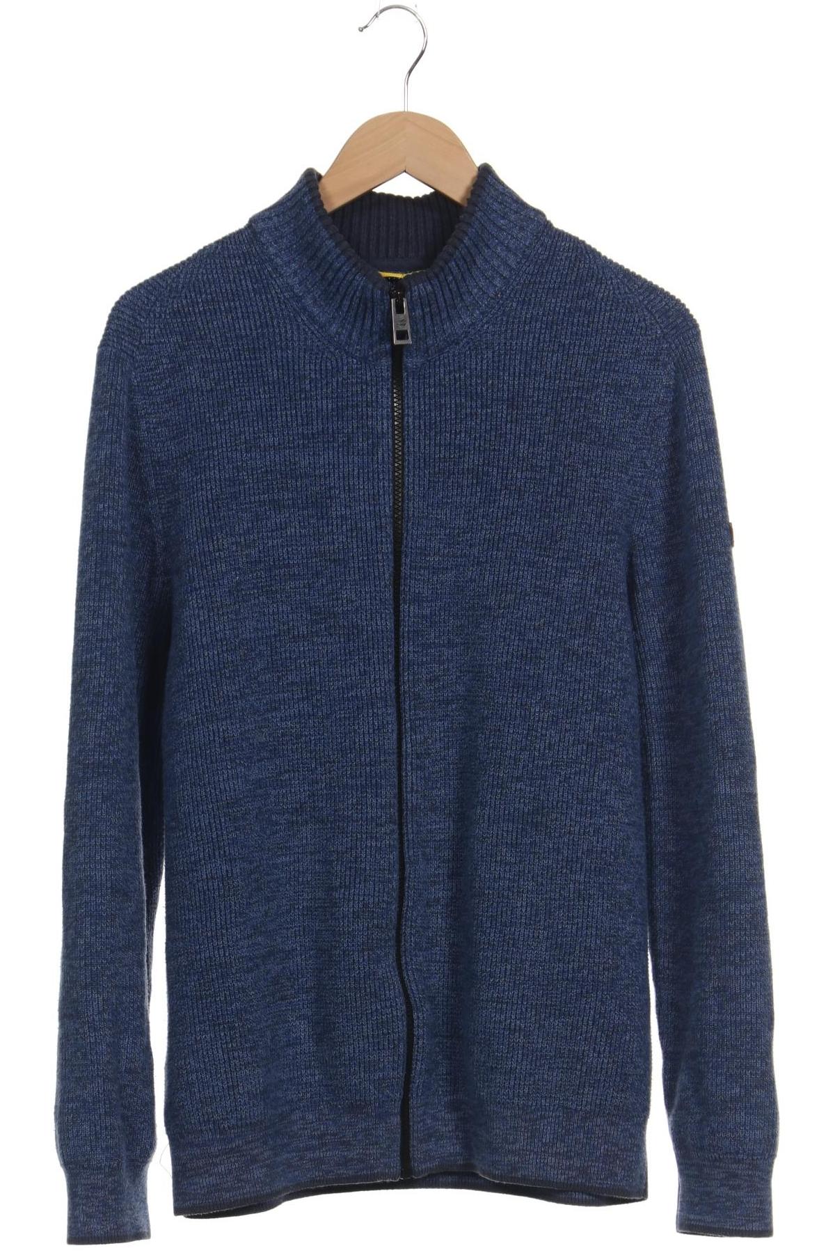 

camel active Herren Strickjacke, blau, Gr. 54