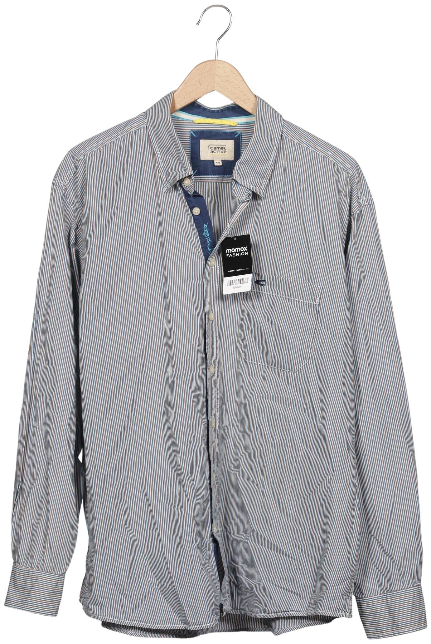 

camel active Herren Hemd, hellblau, Gr. 56