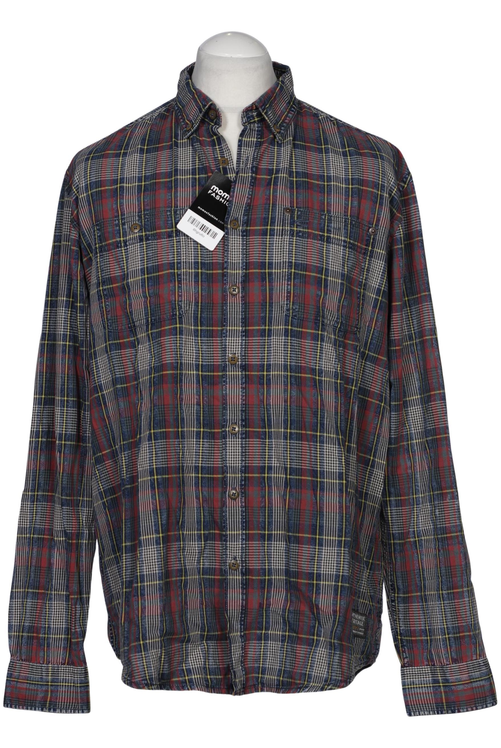 

camel active Herren Hemd, mehrfarbig, Gr. 52