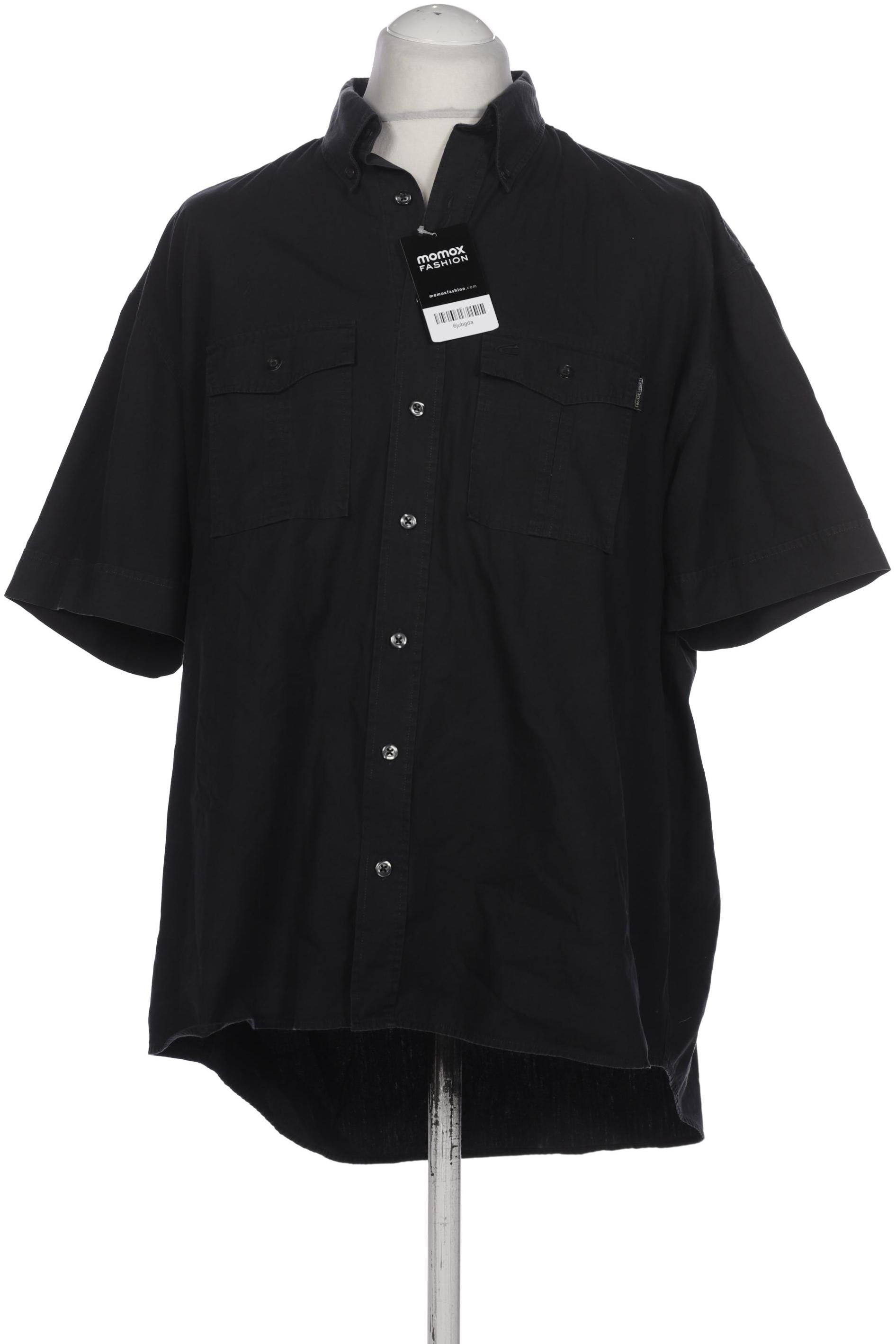 

camel active Herren Hemd, schwarz, Gr. 54