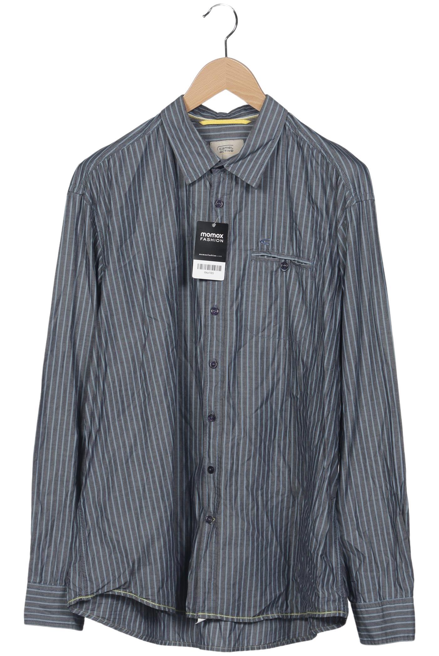 

camel active Herren Hemd, blau, Gr. 56